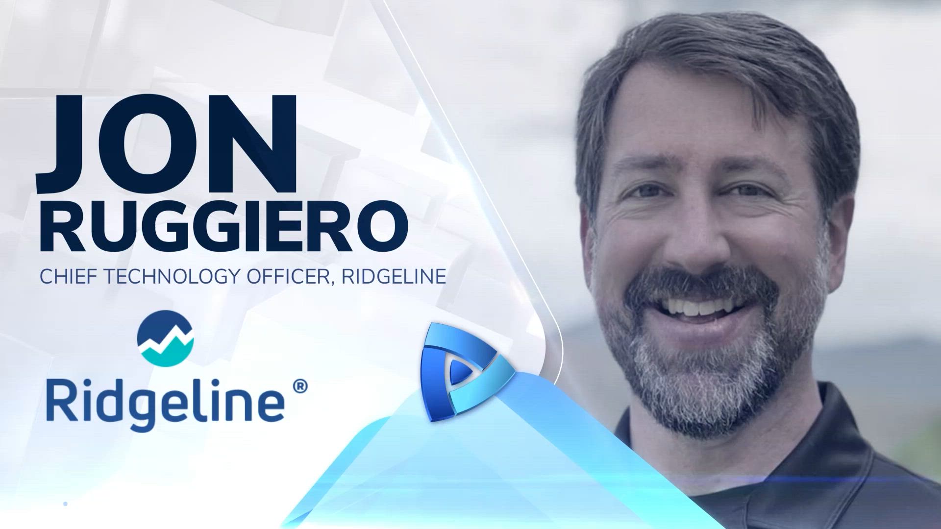 Integrating Gen AI into Ridgeline and tech trends to watch with Jon Ruggiero, Chief Technology Officer at Ridgeline