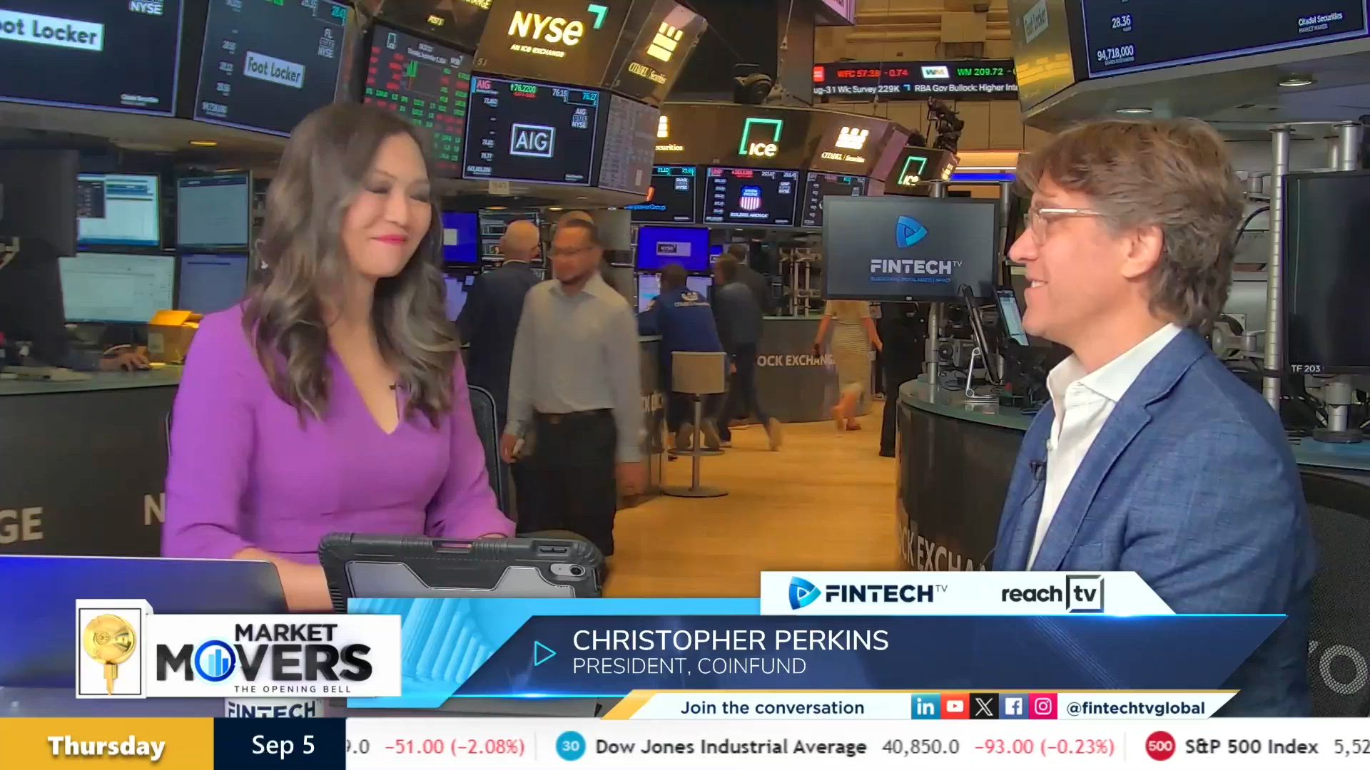 Crypto industries facing increased regulation with Christopher Perkins, President at Coinfund