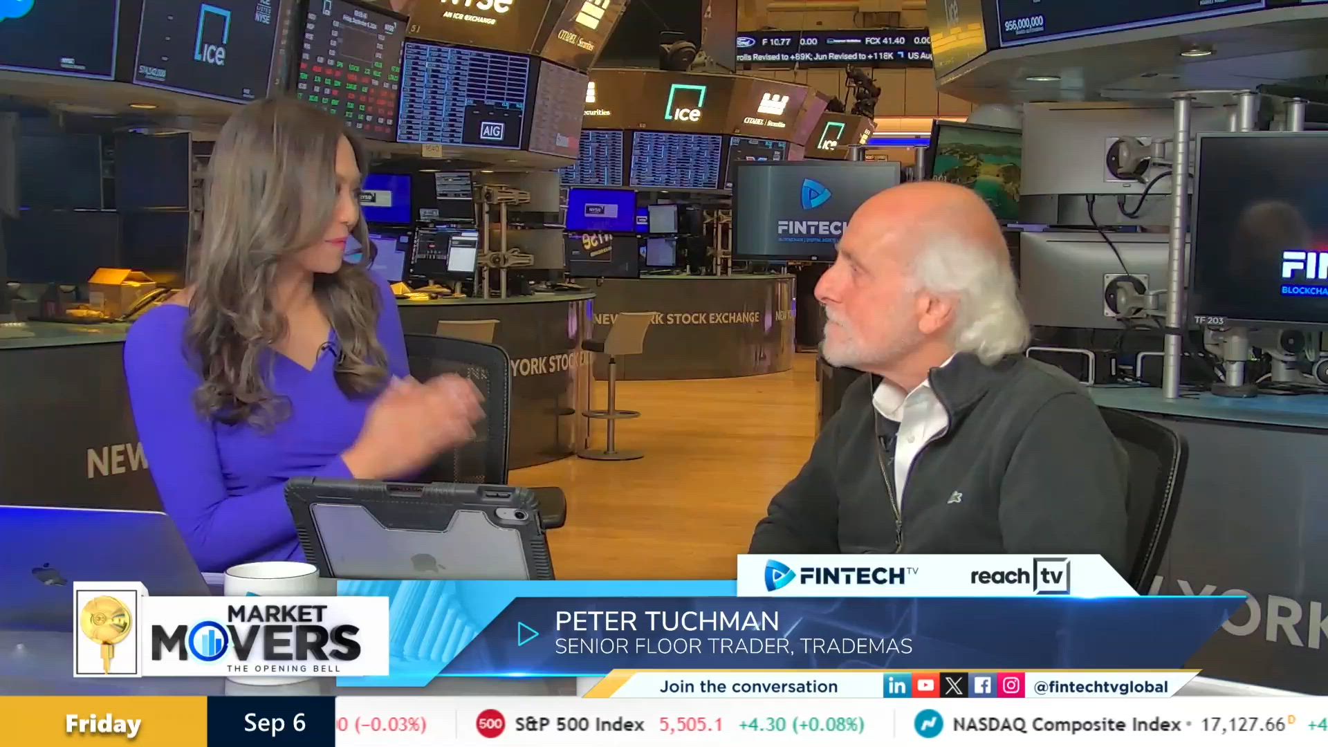 U.S. Jobs Report & Nonfarm Payrolls Data with Peter Tuchman, Senior Floor Trader at Trademas
