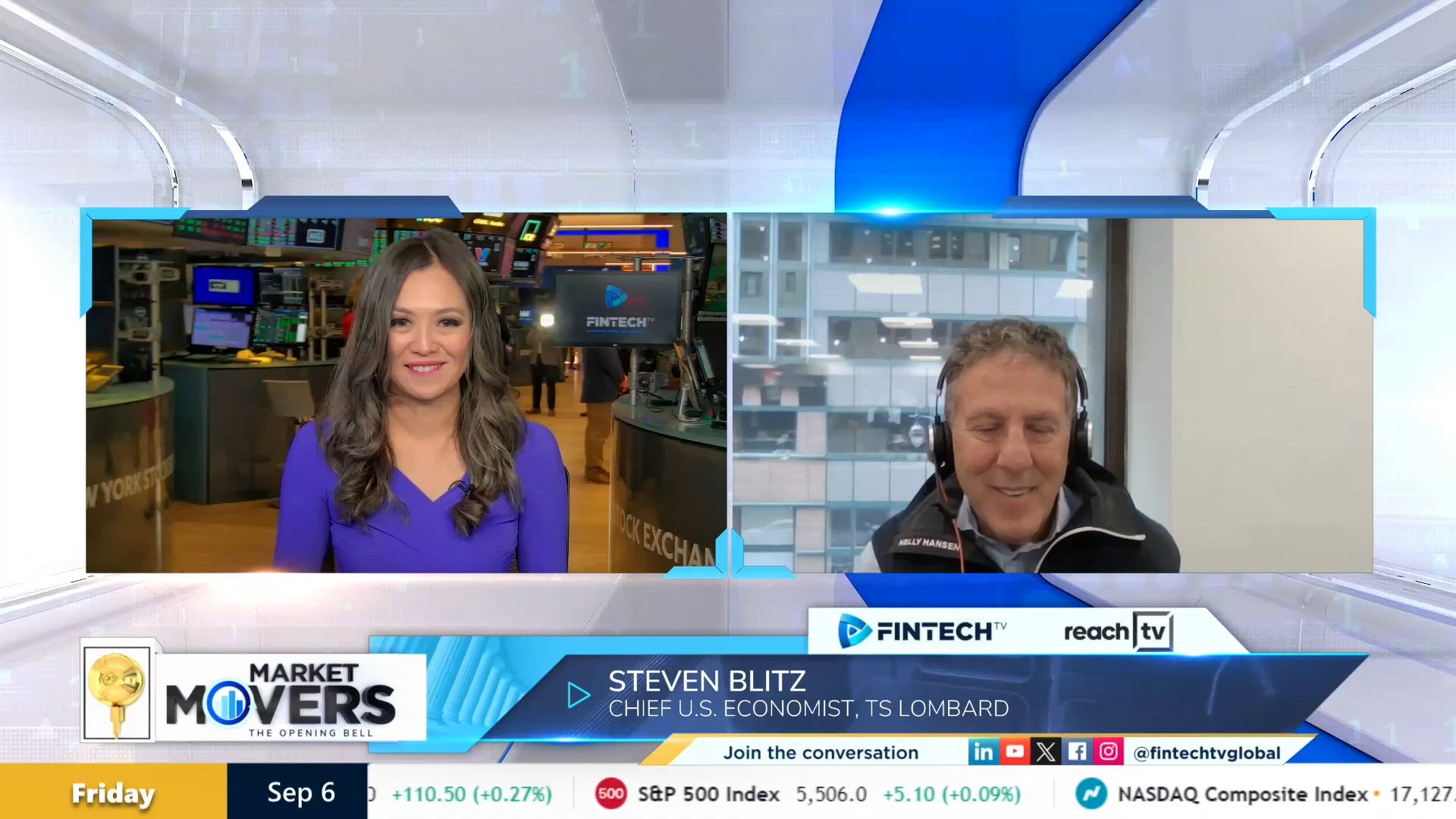 August Job Report’s impact on stocks with Steven Blitz, Chief U.S. Economist at TS Lombard
