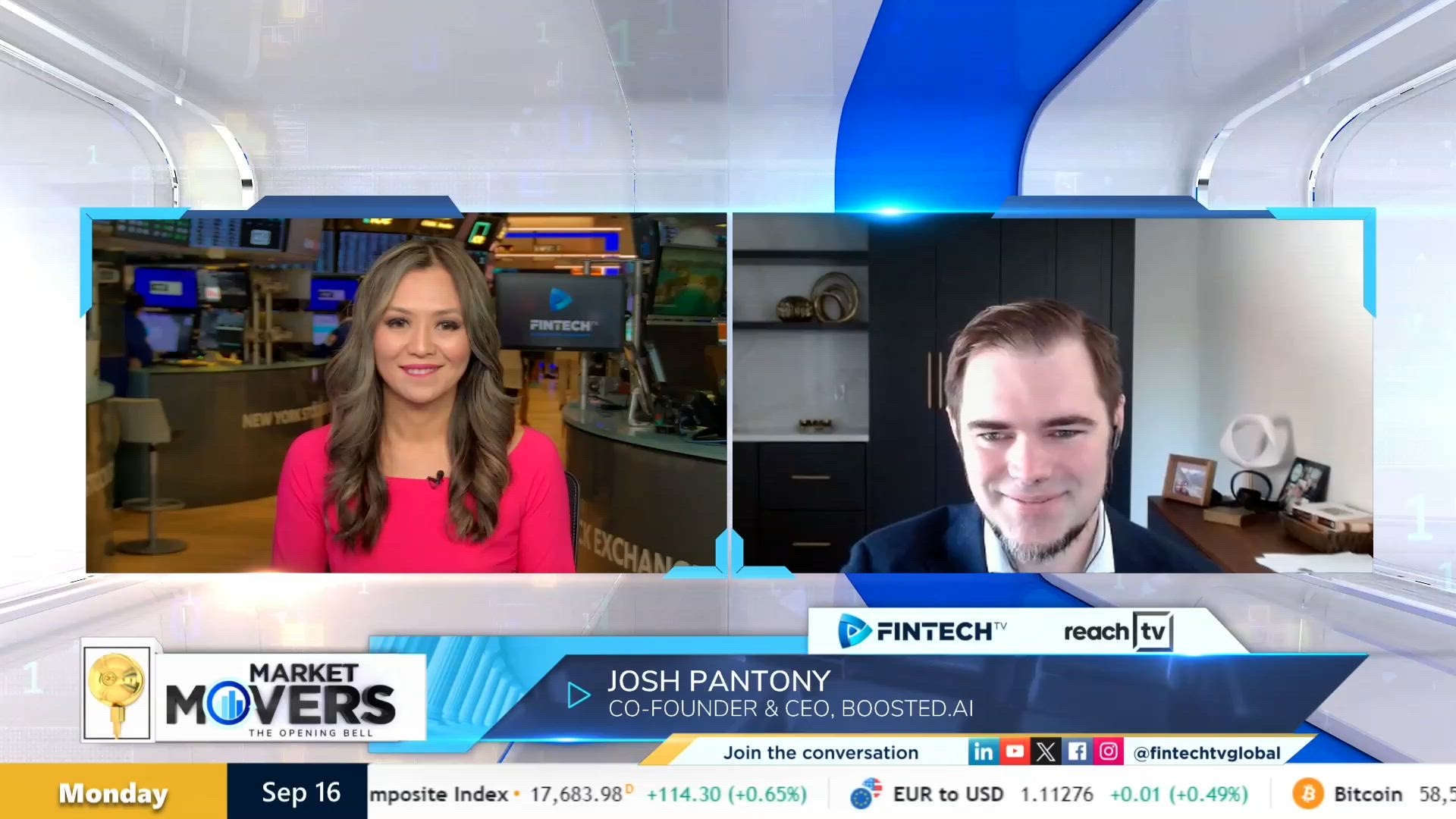 Insights into how financial institutions are adopting AI with Josh Pantony, Co-FOunder & CEO, Boosted.AI