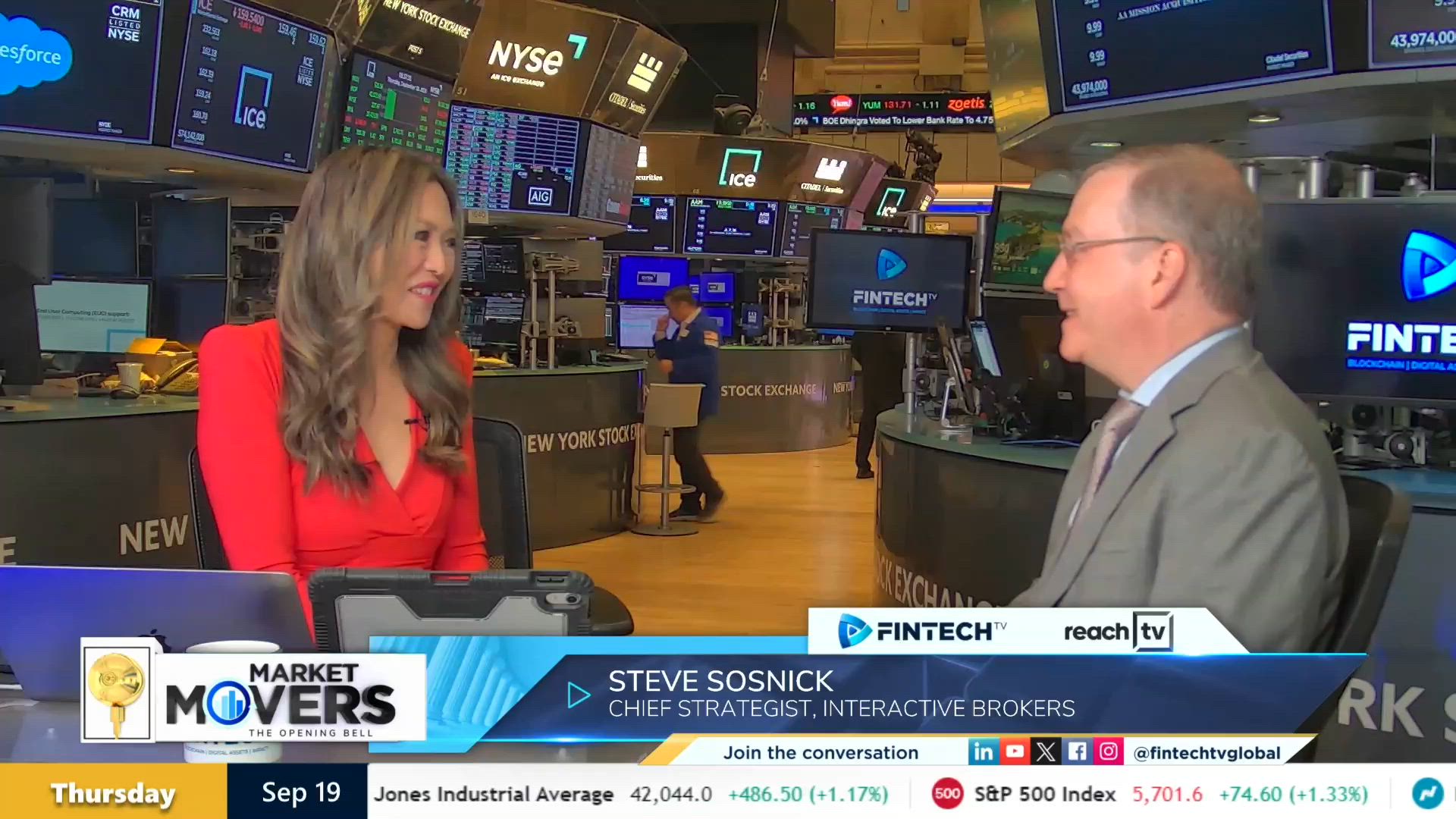 Analyzing the market’s reaction to the Fed’s rate cut with Steve Sosnick, Chief Strategist, Interactive Brokers