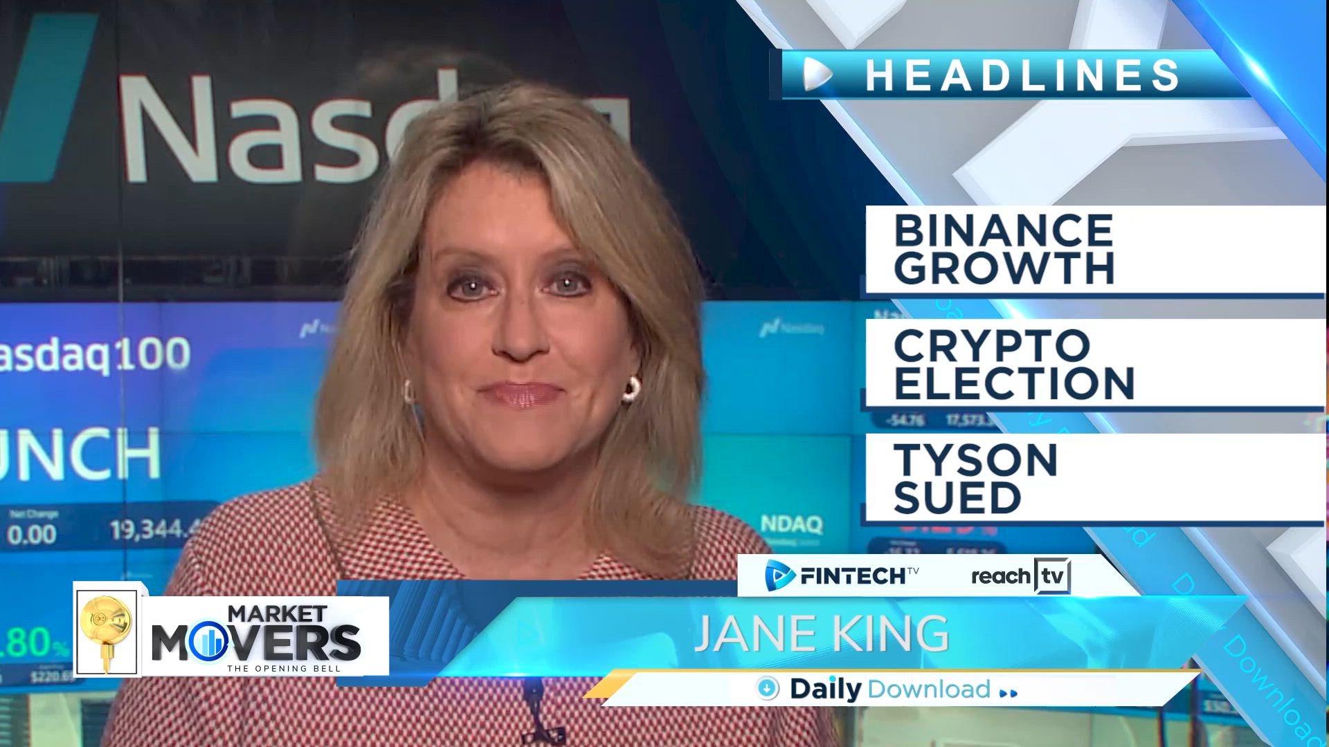 Binance growth, Crypto election, Tyson sued