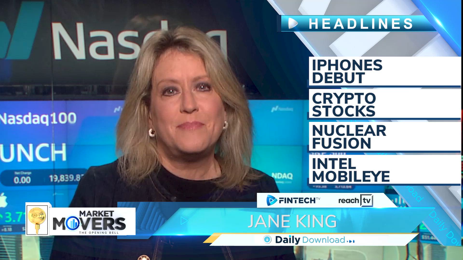 iPhones Debut, Crypto Stocks, Nuclear Fusion, Intel Mobileye