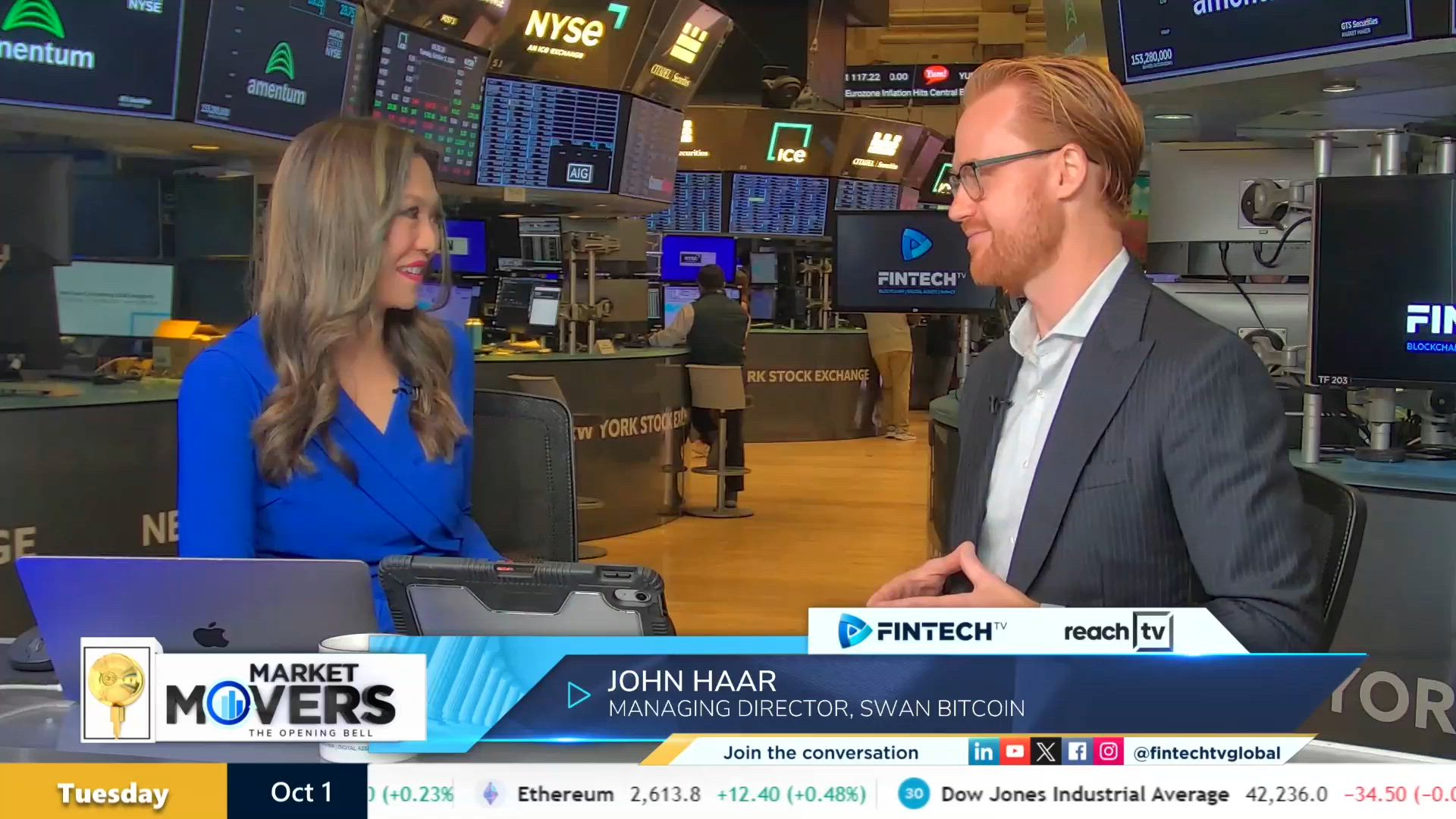 How BNY Melon can navigate regulation for crypto custody with John Haar, Managing Director, Swan Bitcoin