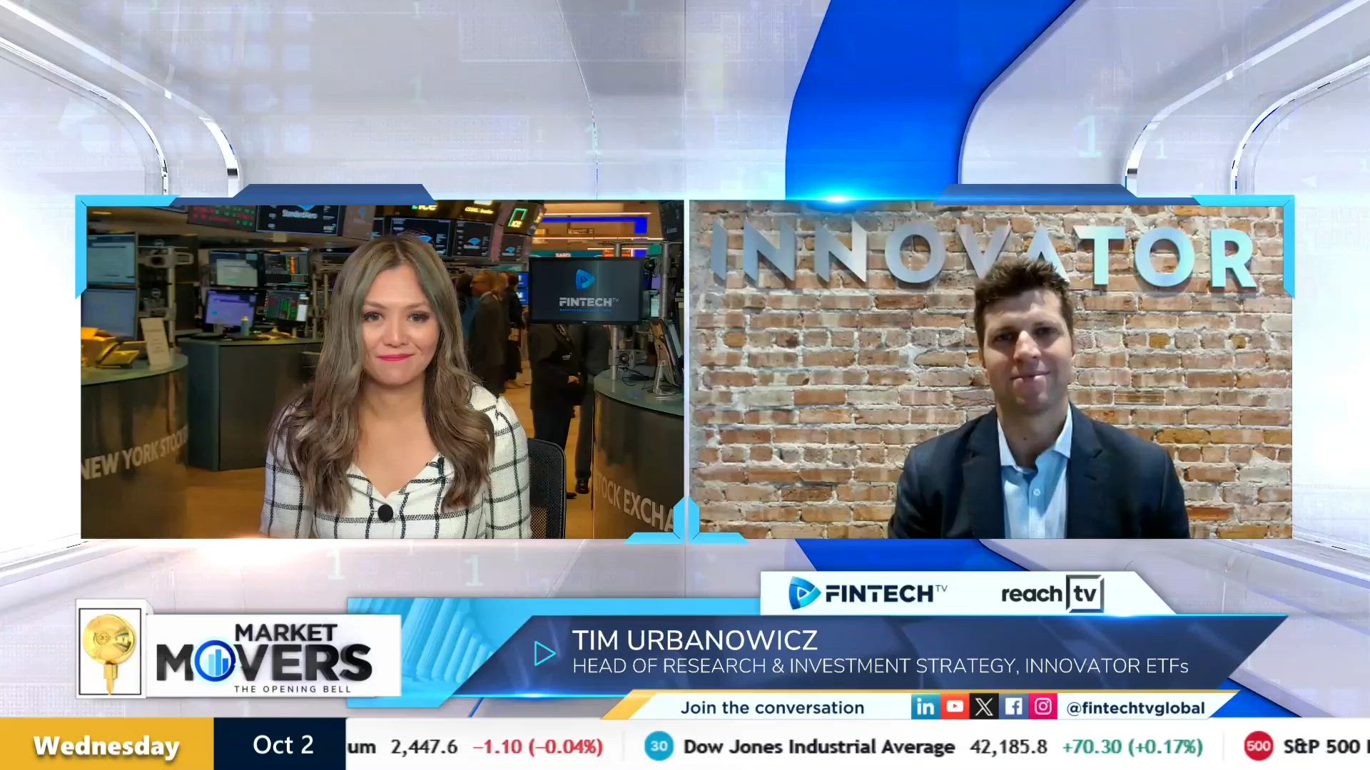 The impact of September’s rate cut on investors with Tim Urbanowicz, Head of Research & Strategy, Innovator ETFs