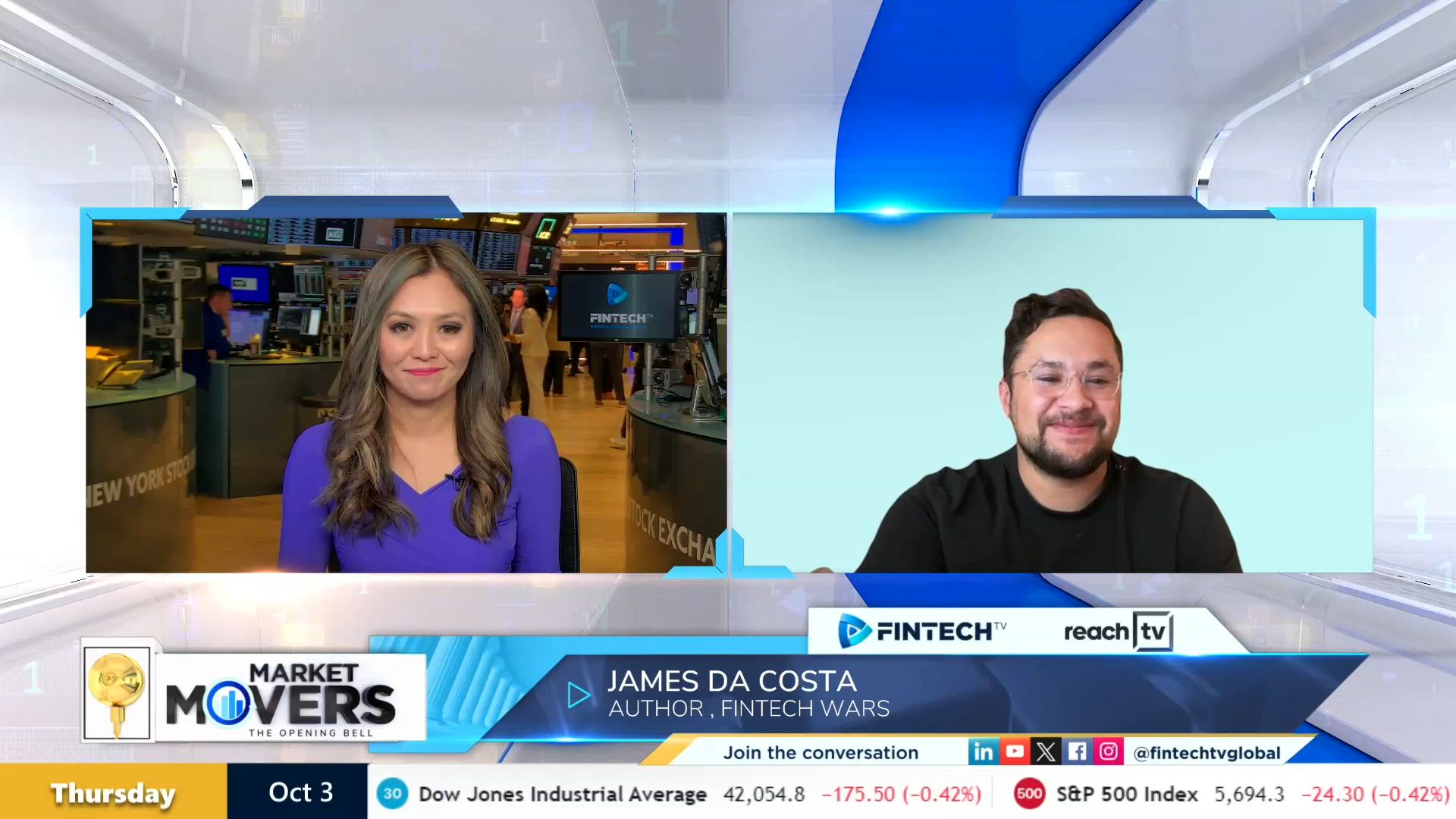 James Da Costa, Author of ‘Fintech Wars’ on How the Fintech sector will spark growth and innovation