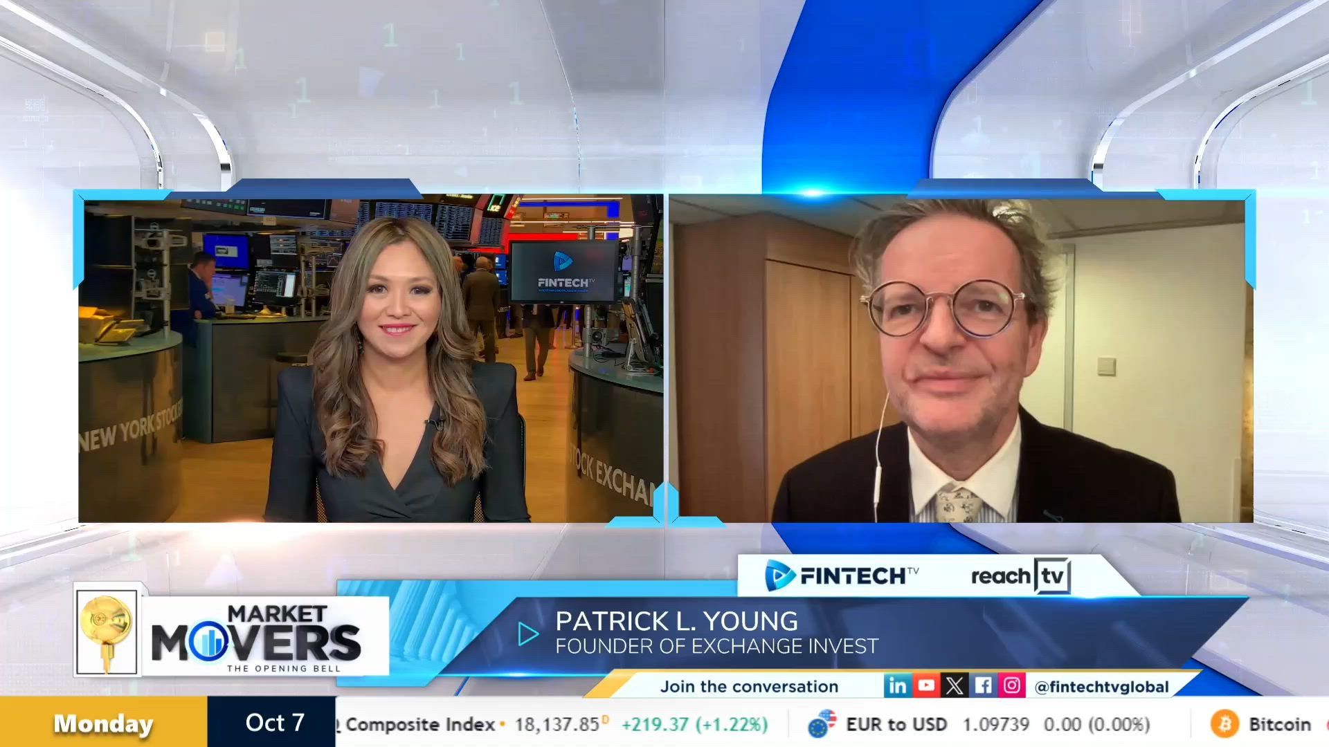 Patrick L Young, Founder of Exchange Invest, reveals how to thrive in volatile market conditions