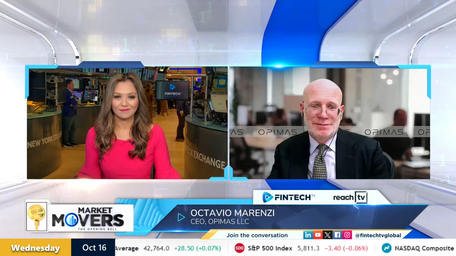 Big Banks Earnings beats & the state of the US Economy with Octavio Marenzi, CEO, Opimas LLC