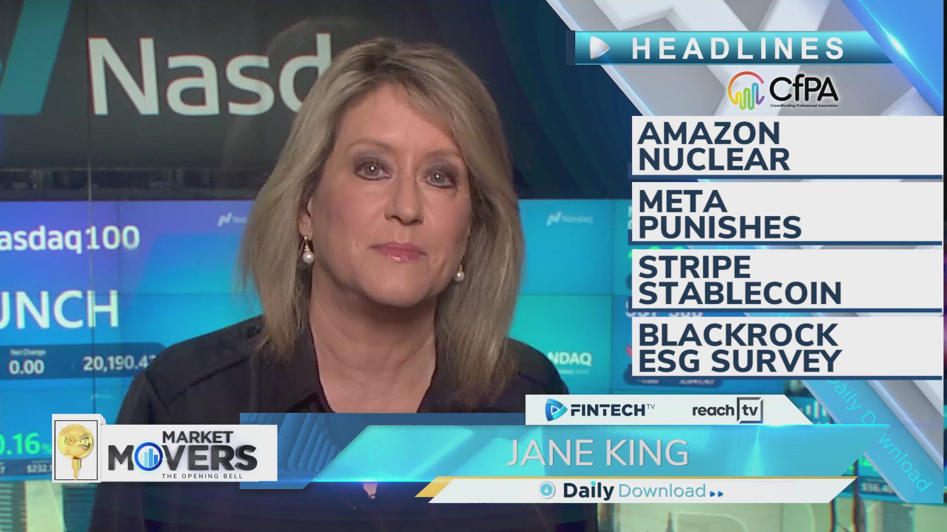 Amazon’s nuclear, Meta punishes, Stripe stablecoin, BlackRock ESG survey