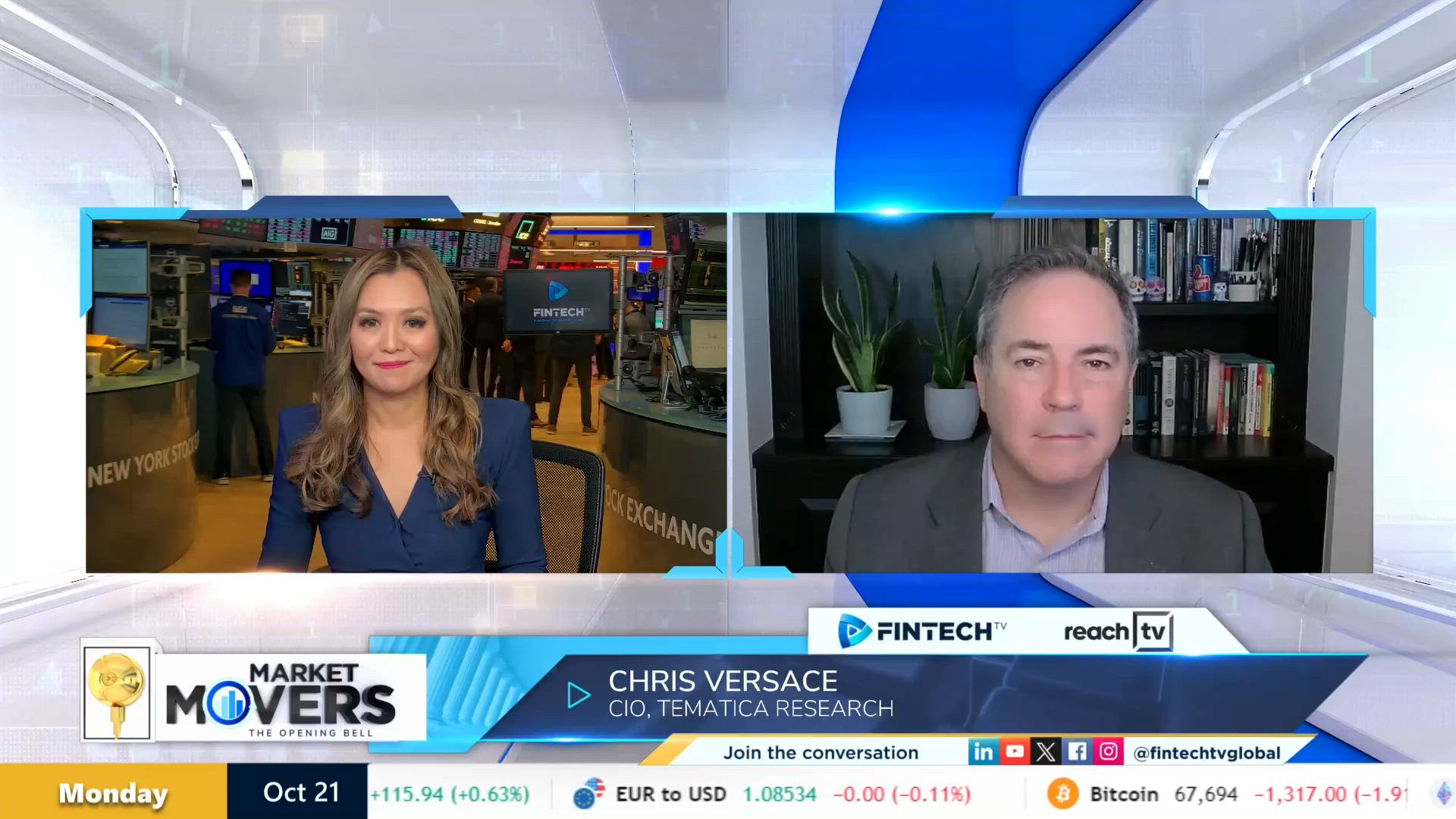 US markets rally to new highs amid strong earnings and economic support with Chris Versace, CIO, Tematica Research