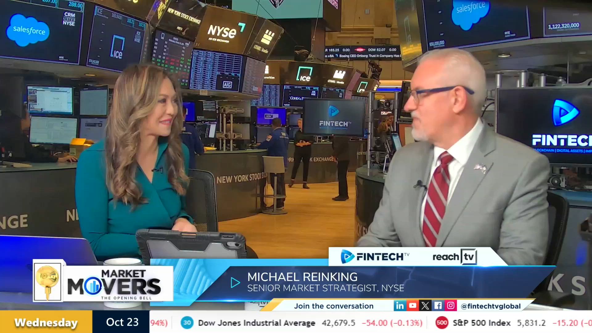 Unpacking the S&P’s first 2 day losing streak since September with Michael Reinking, Senior Market Strategist, NYSE