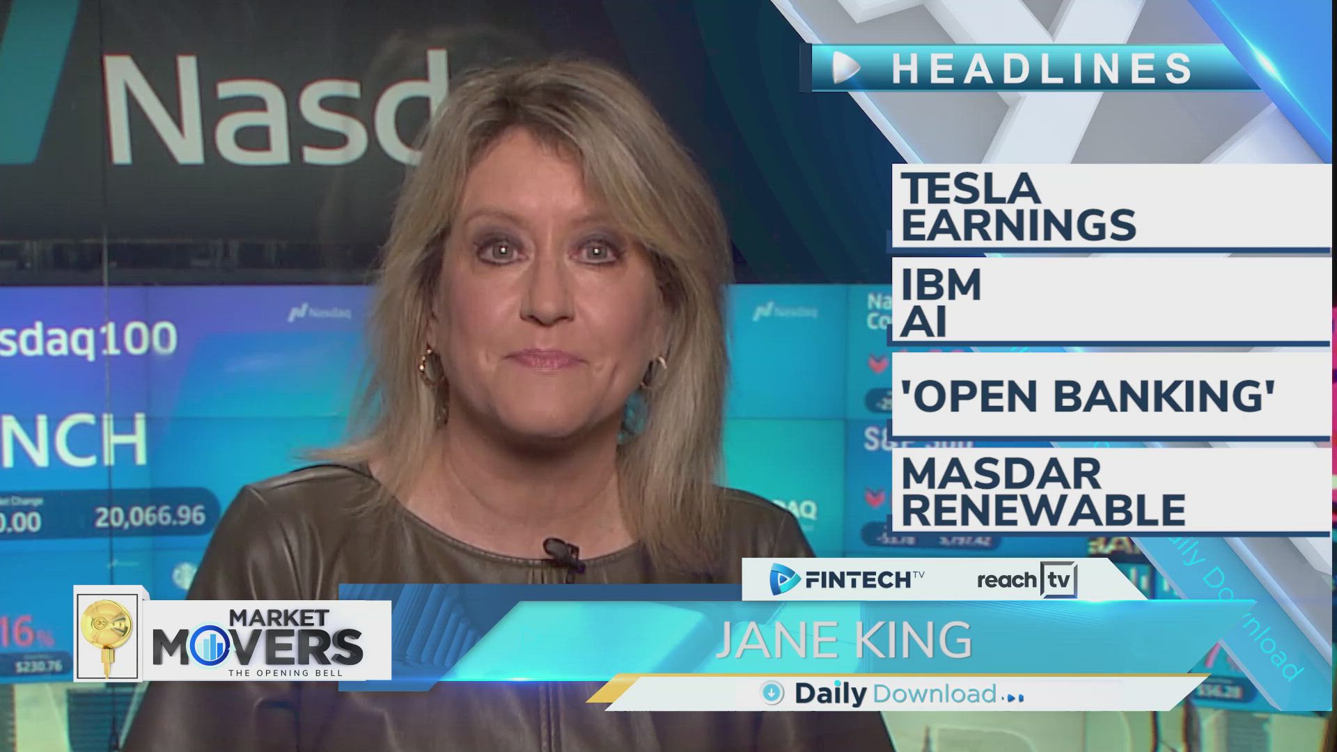 Tesla Earnings, IBM AI, ‘Open Banking’, Masdar Renewable
