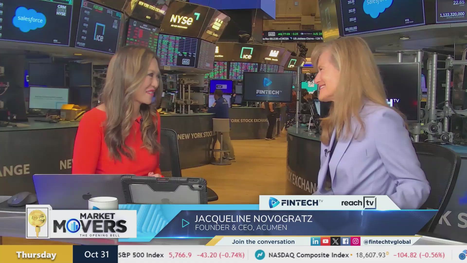 The benefits & challenges of a growing voluntary carbon market with Jacqueline Novogratz, Founder & CEO, Acumen