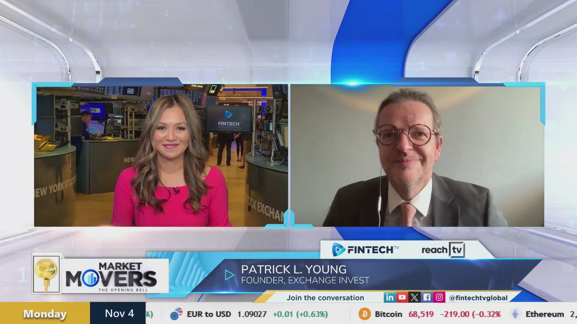 The disparity in economic growth between the U.S. and European countries with Patrick L. Young, Founder of Exchange Invest