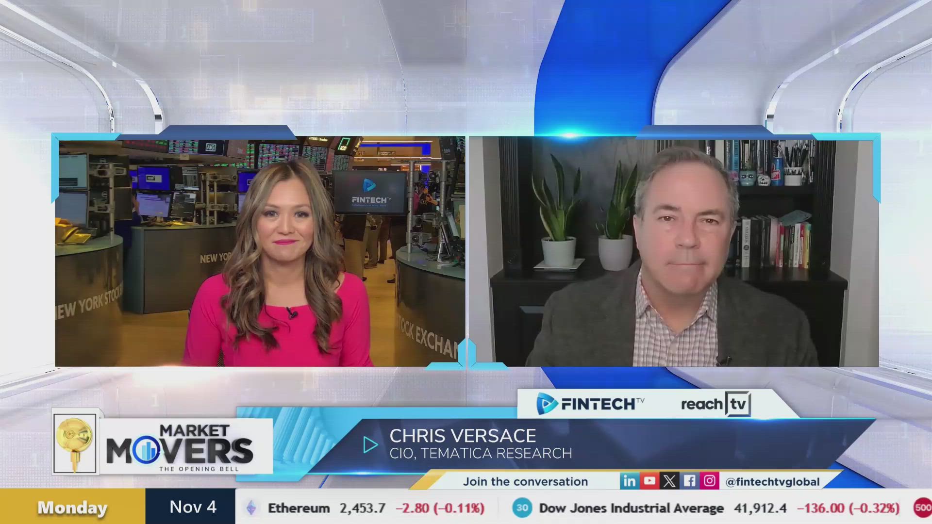 Election impact: Trump vs. Harris market outlook with Christ Versace, CIO of Tematica Research