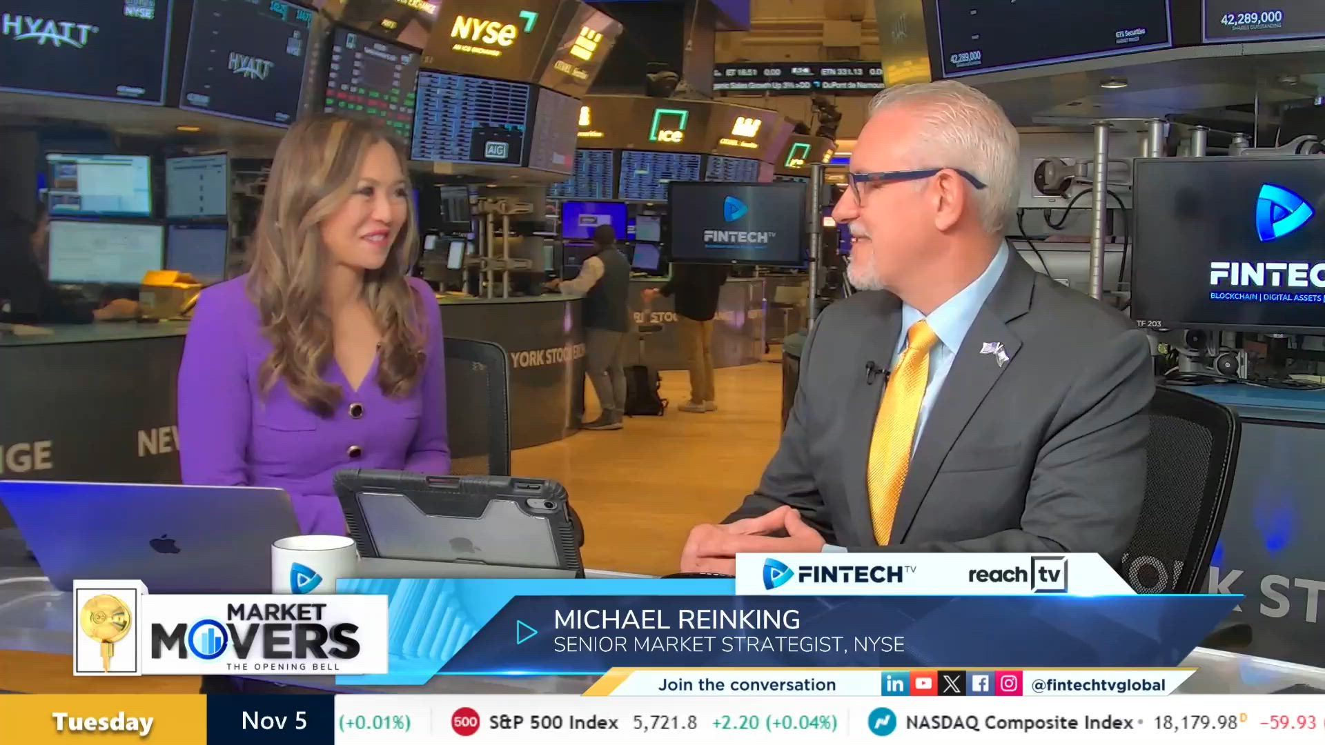 How election outcomes and fed policy will shape markets with Michael Reinking, Senior Market Strategist, NYSE