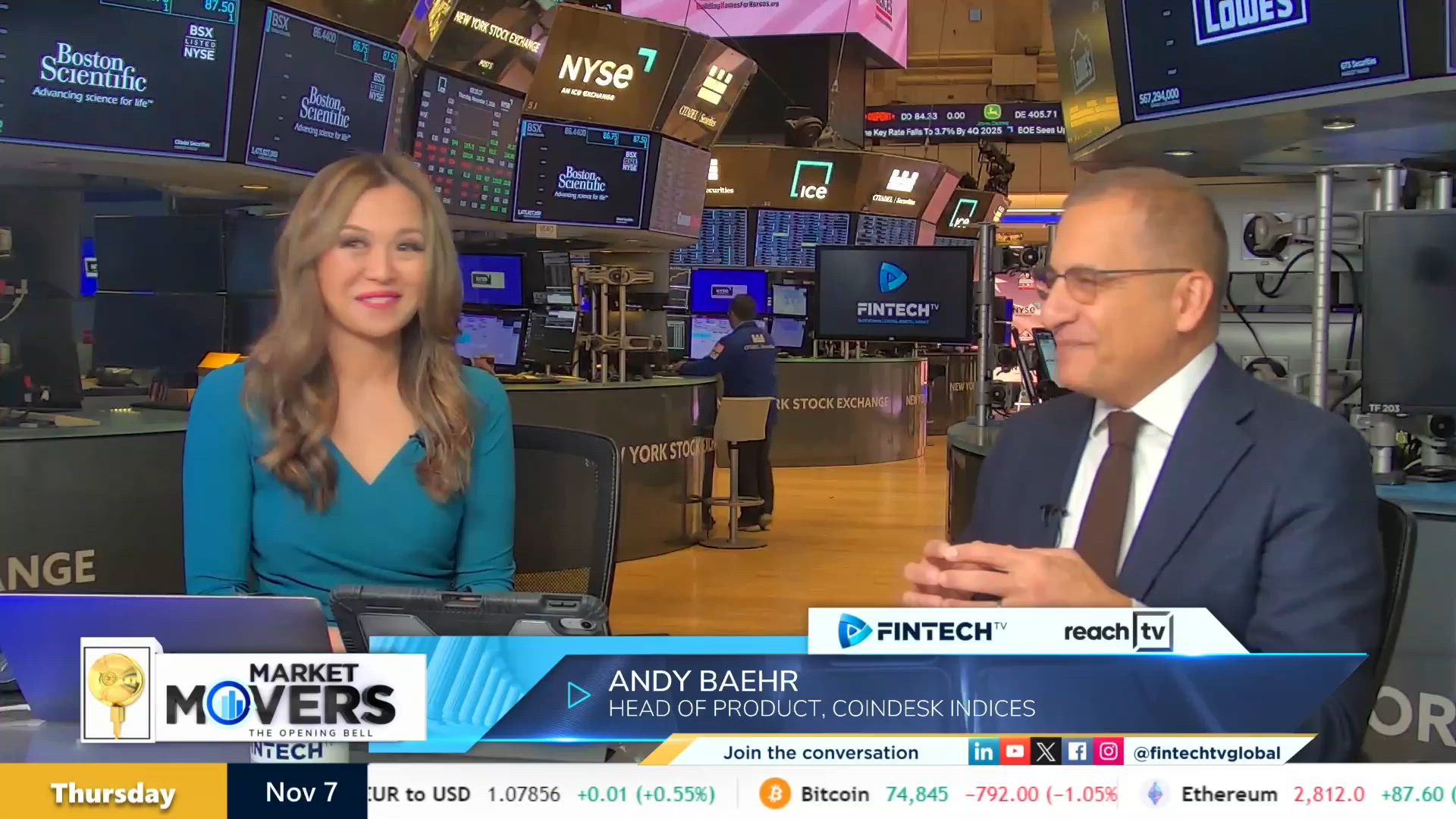 Bitcoin soars past $76k & forecasting defi adoption in 2025 with Andy Baehr, Head of Product, Coindesk Indices