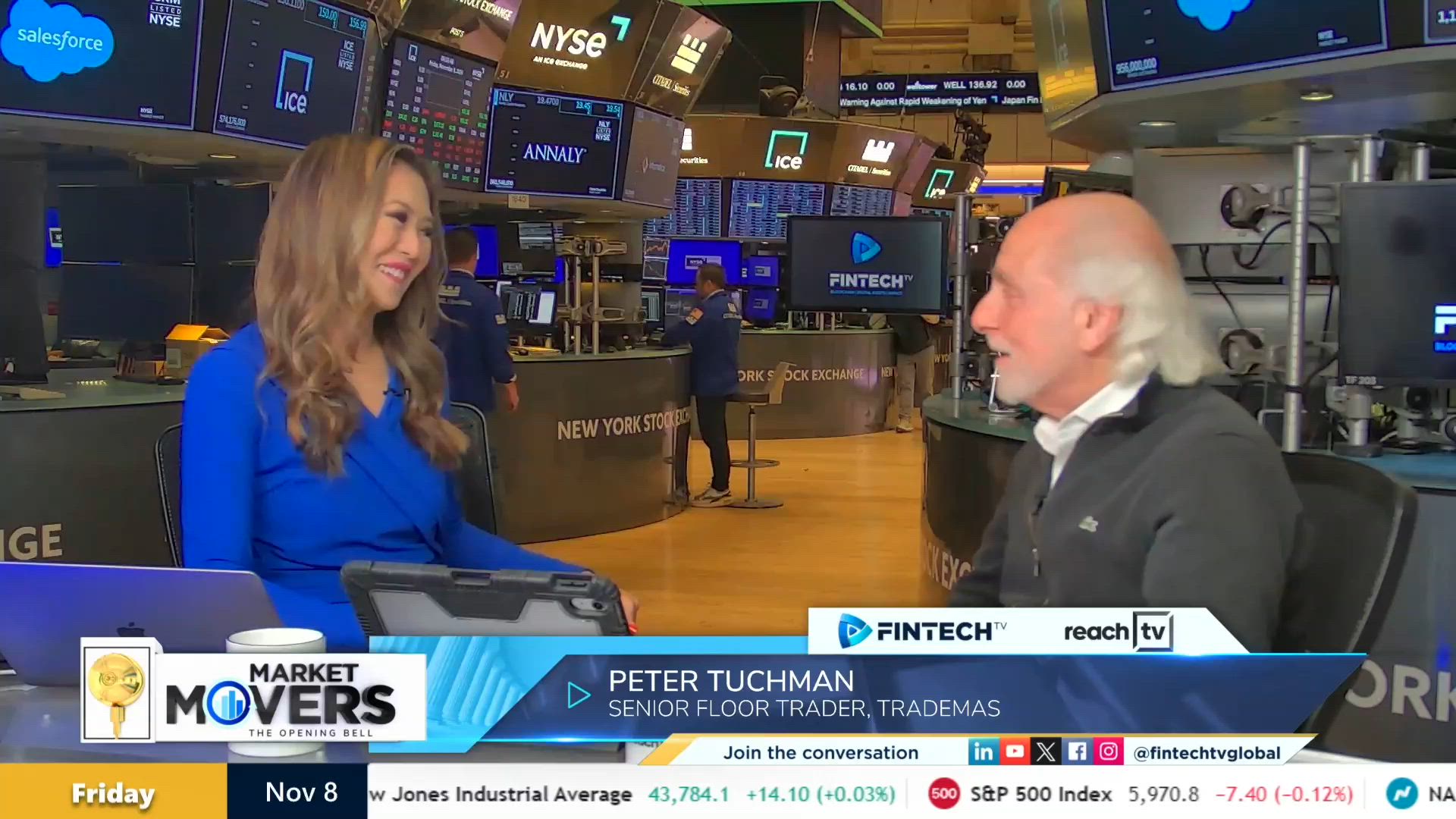 Forecasting potential economic shifts under Trump with Peter Tuchman, Senior Floor Trader, TradeMas