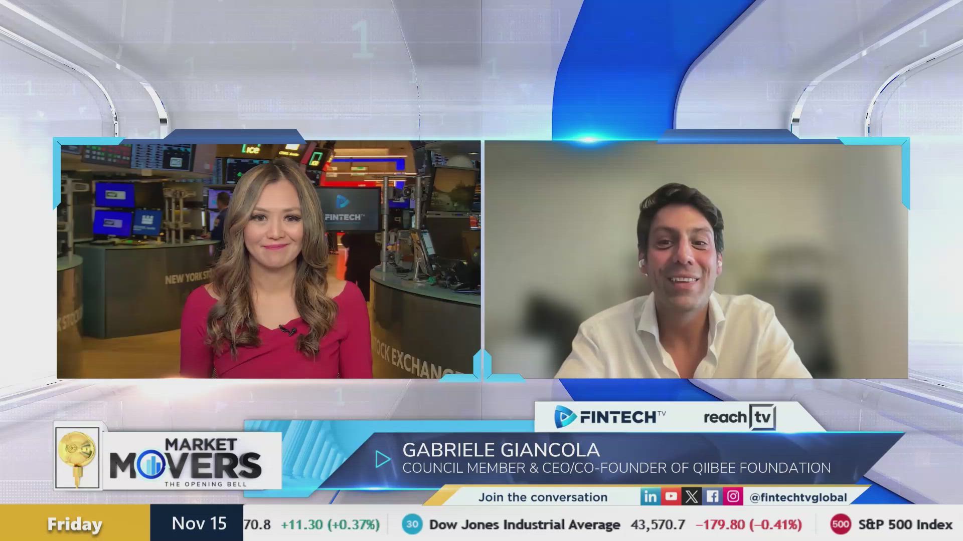 Transforming consumer experience with Blockchain innovation – Insights from Gabriele Giancola, Council Member, & CEO/Co-Founder of qiibee