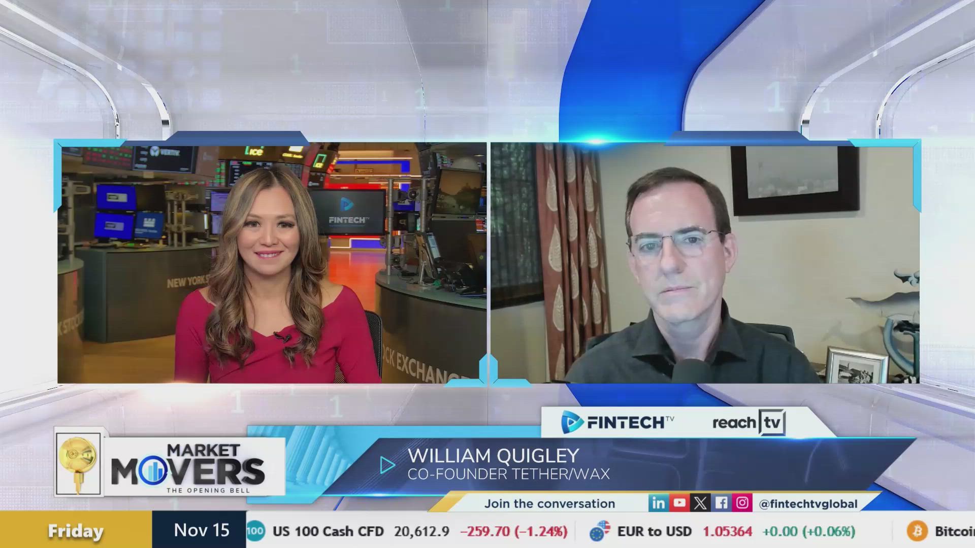 The Stablecoin boom: forecasting growth with a pro-crypto administration with William Quigley, Co-Founder of Tether/WAX