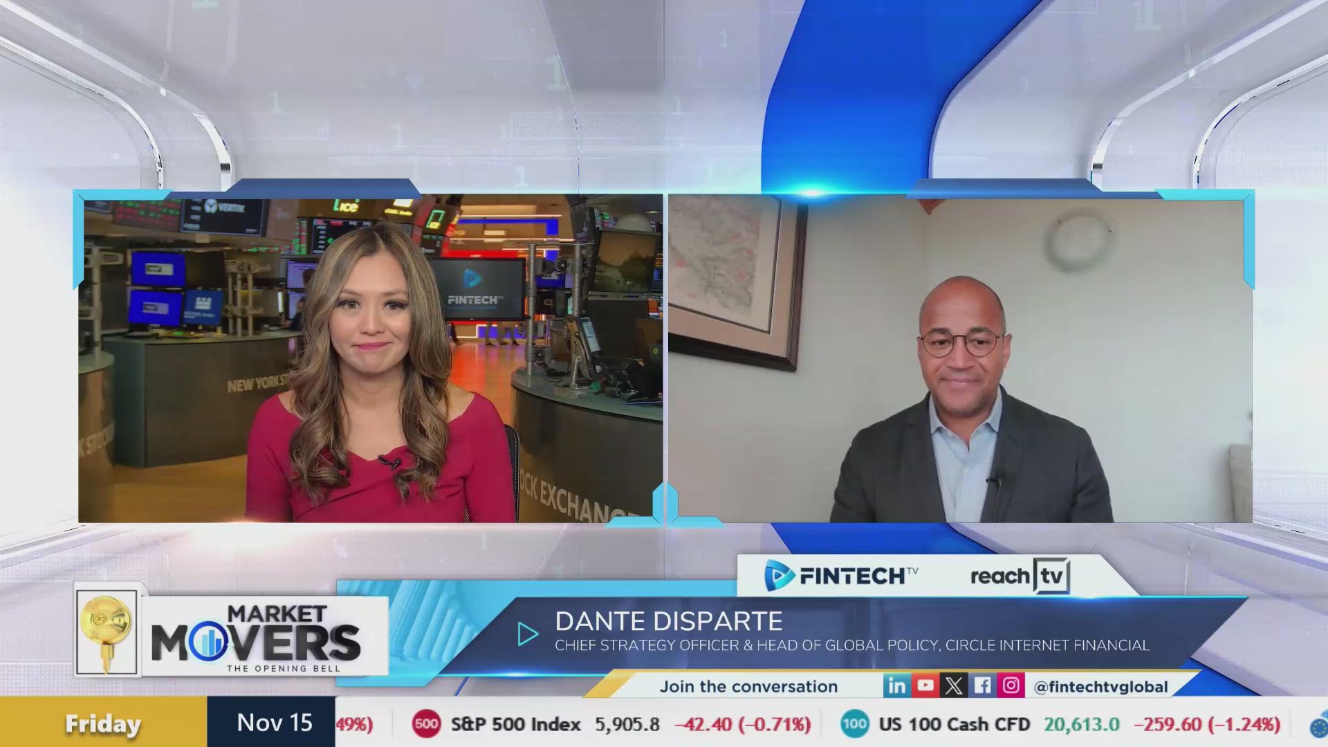 Tracking stablecoin progress from a global perspective with Dante Disparte, Chief Strategy Officer & Head of Global Policy, Circle Internet Financial