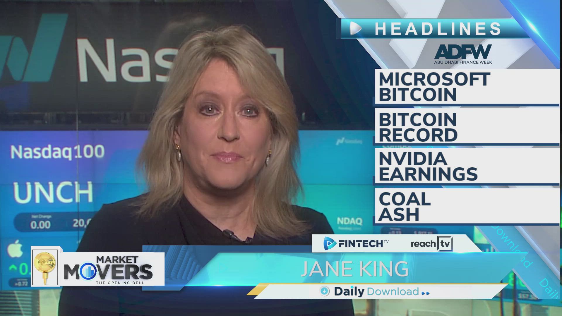 Microsoft Bitcoin, Bitcoin record, Nvidia earnings, Coal ash