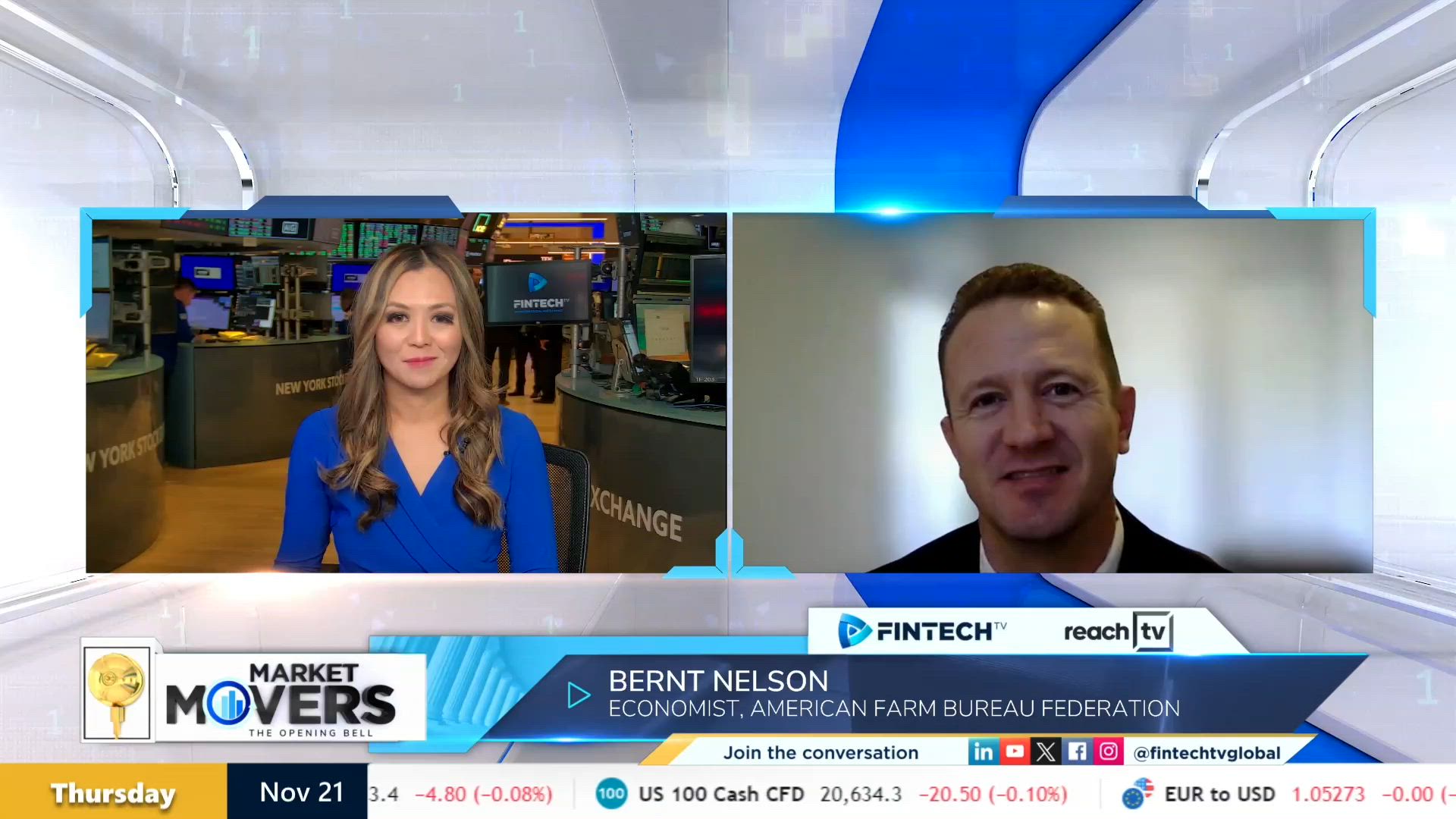 The cost of Thanksgiving dinner in 2024 with Bernt Nelson, Economist at American Farm Bureau Federation