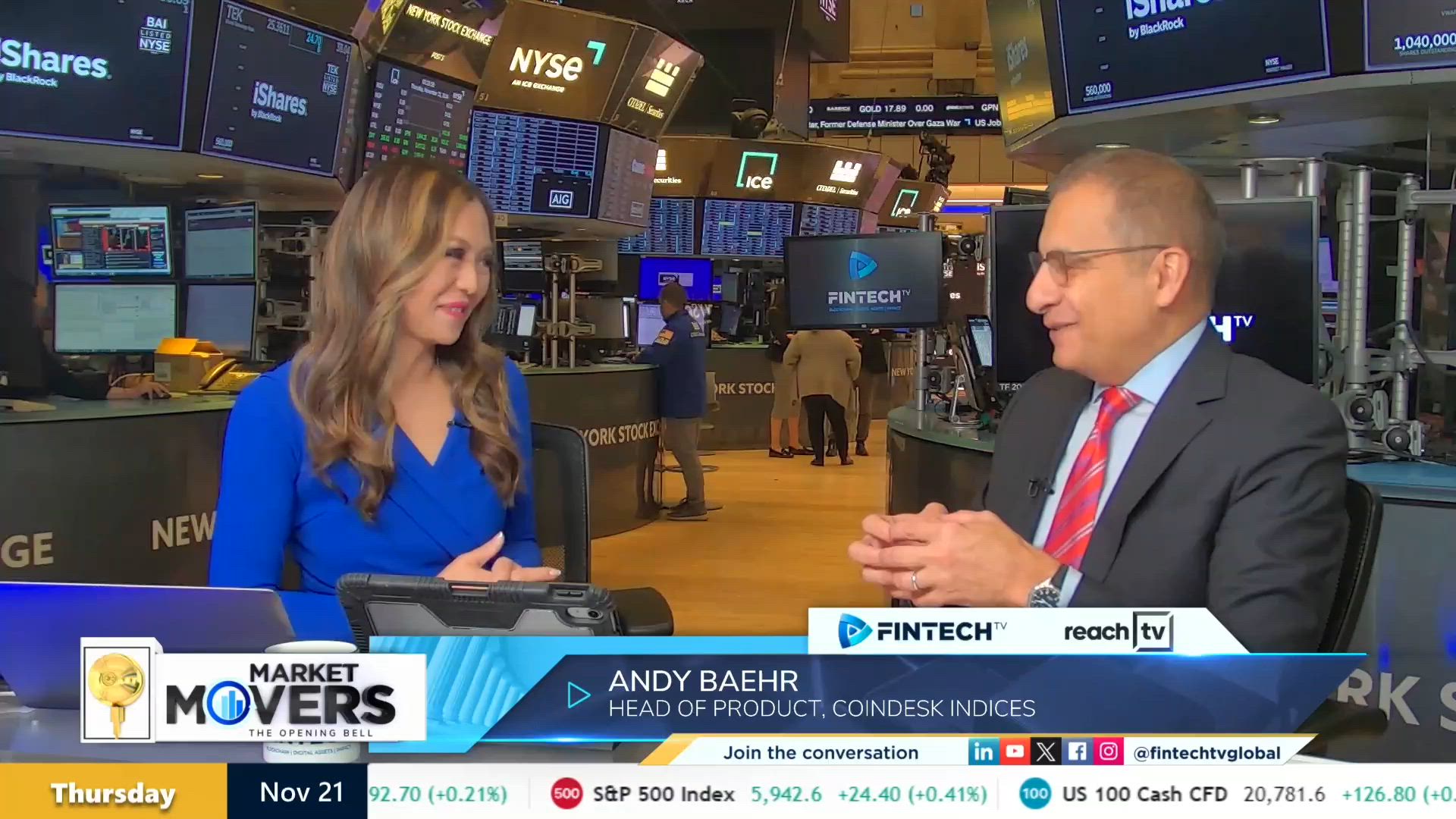 Bitcoin reaches $98k & BTC ETF options begin trading with Andy Baehr, Head of Product at Coindesk Indices