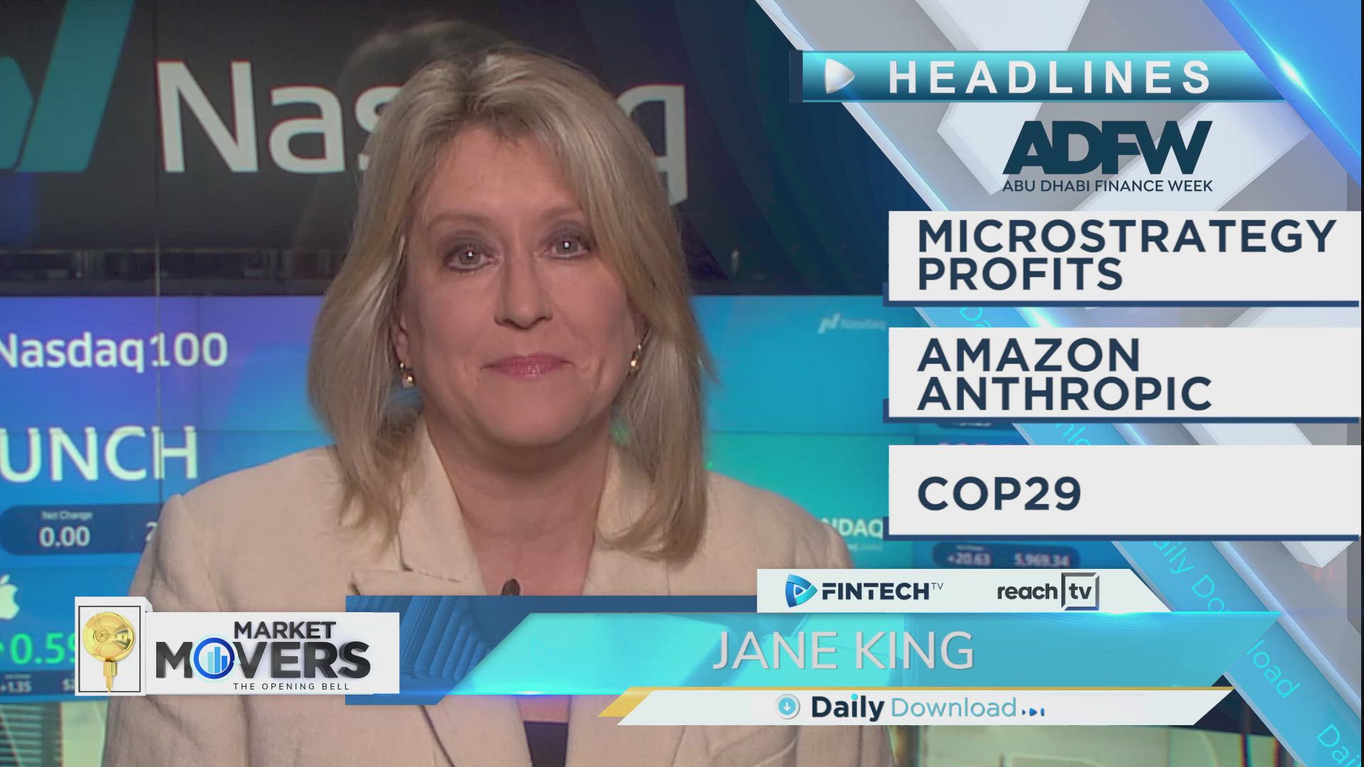 MicroStrategy profits, Amazon Anthropic, COP29