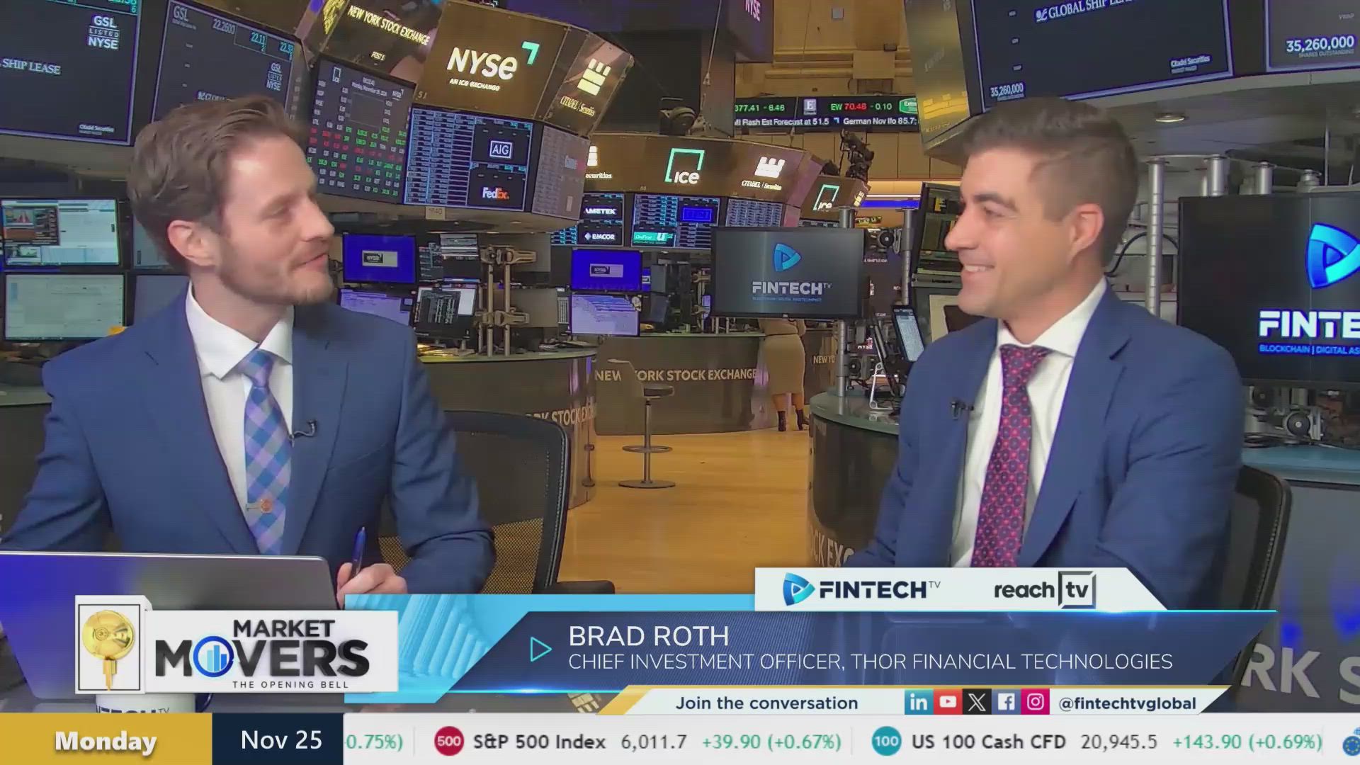 Will inflation data prevent Fed rate cuts? Insights from Brad Roth, CIO of Thor Financial Technologies