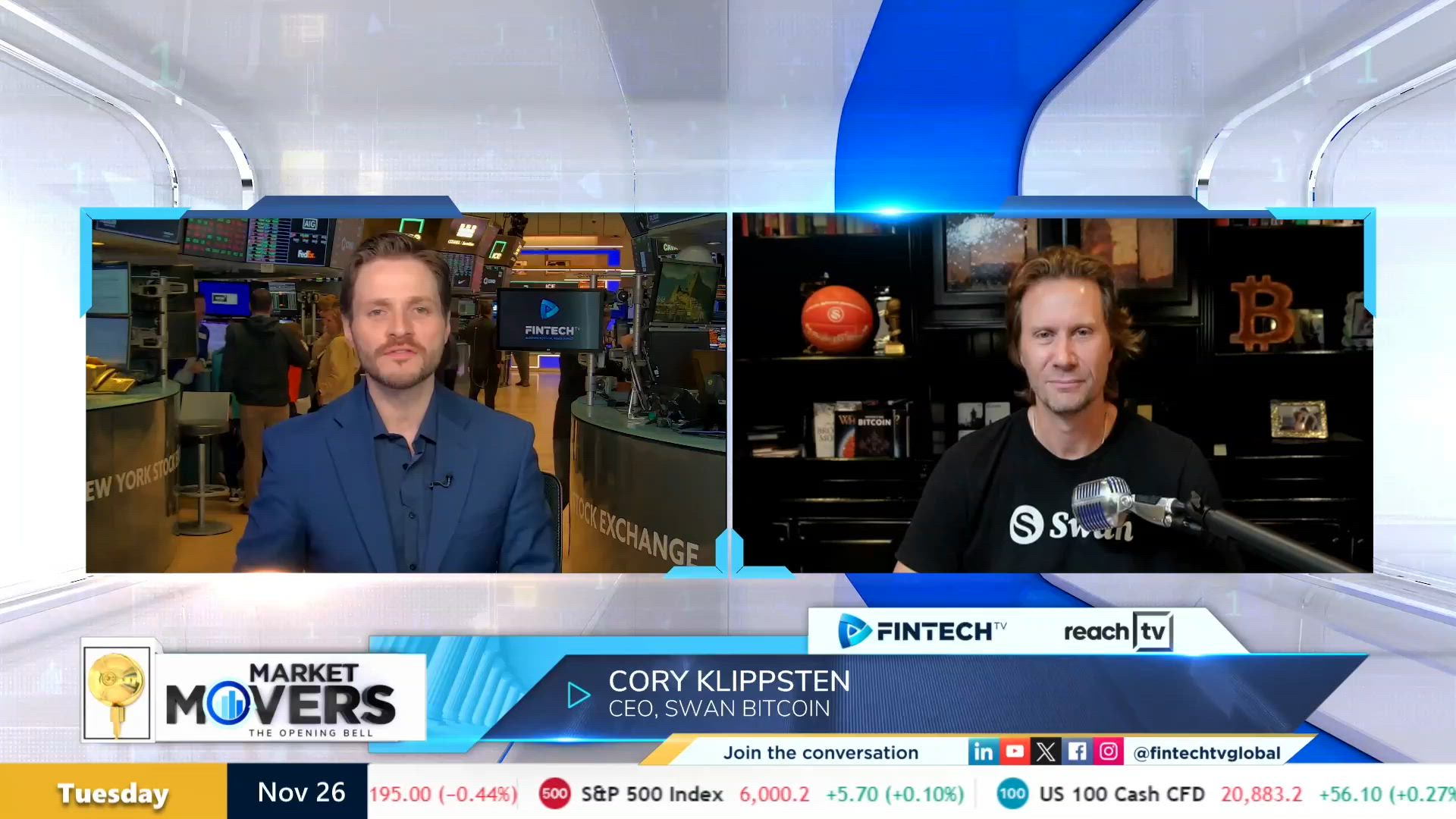 Bitcoin’s journey to $100K with Cory Klippsten, CEO of Swan Bitcoin