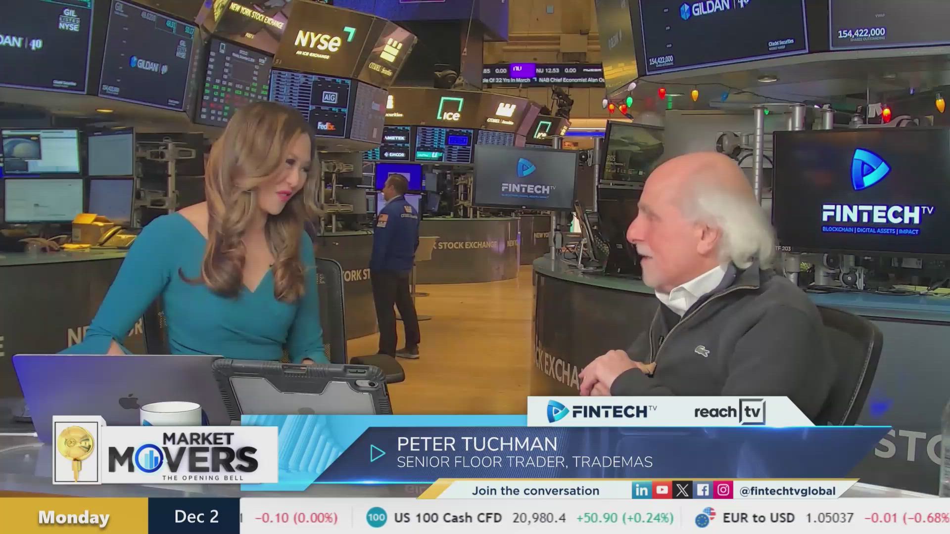 Exploring December’s changing rate cut odds with Peter Tuchman, Senior Floor Trader at TradeMas