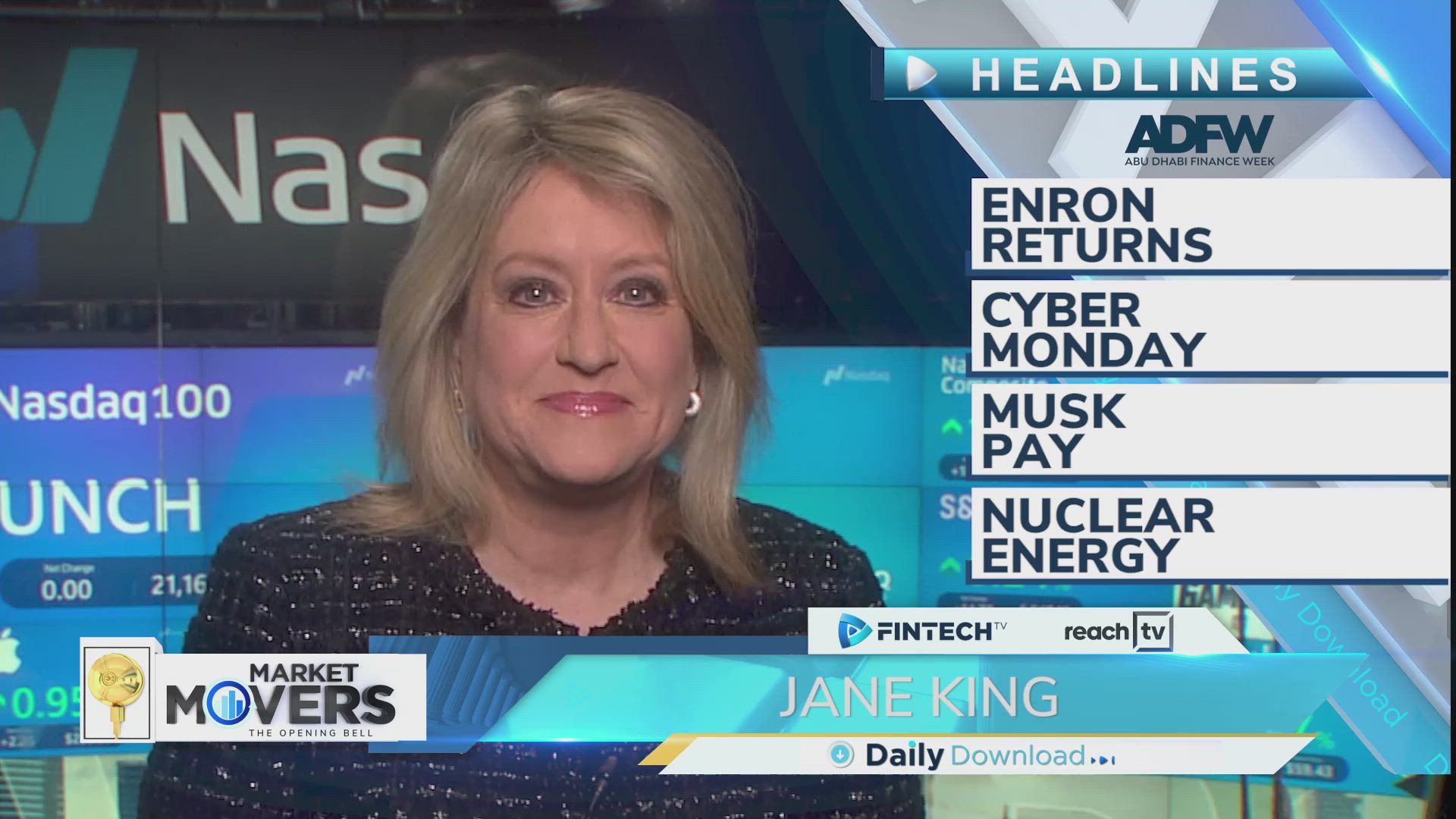 Enron Returns, Cyber Monday, Musk Pay, Nuclear Energy