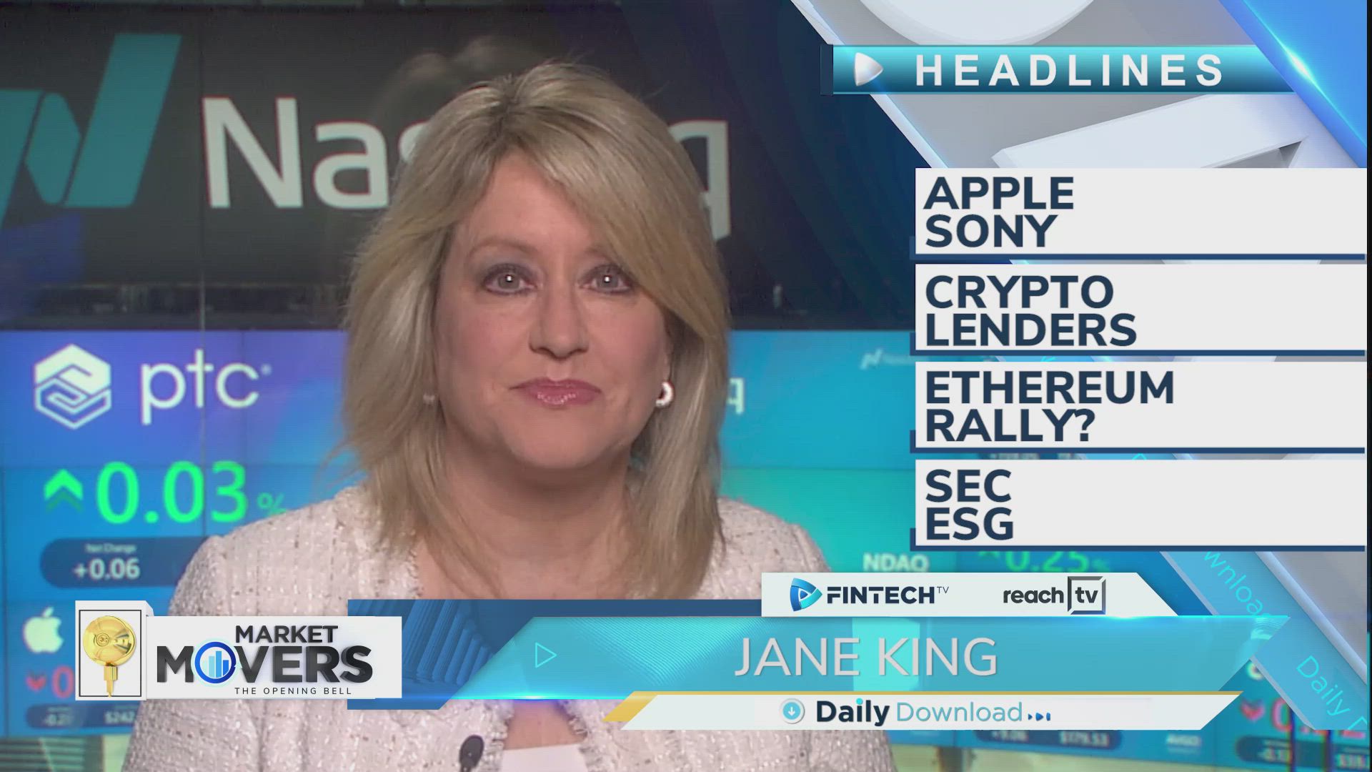 Apple Sony, Crypto lenders, Ethereum rally?, SEC ESG
