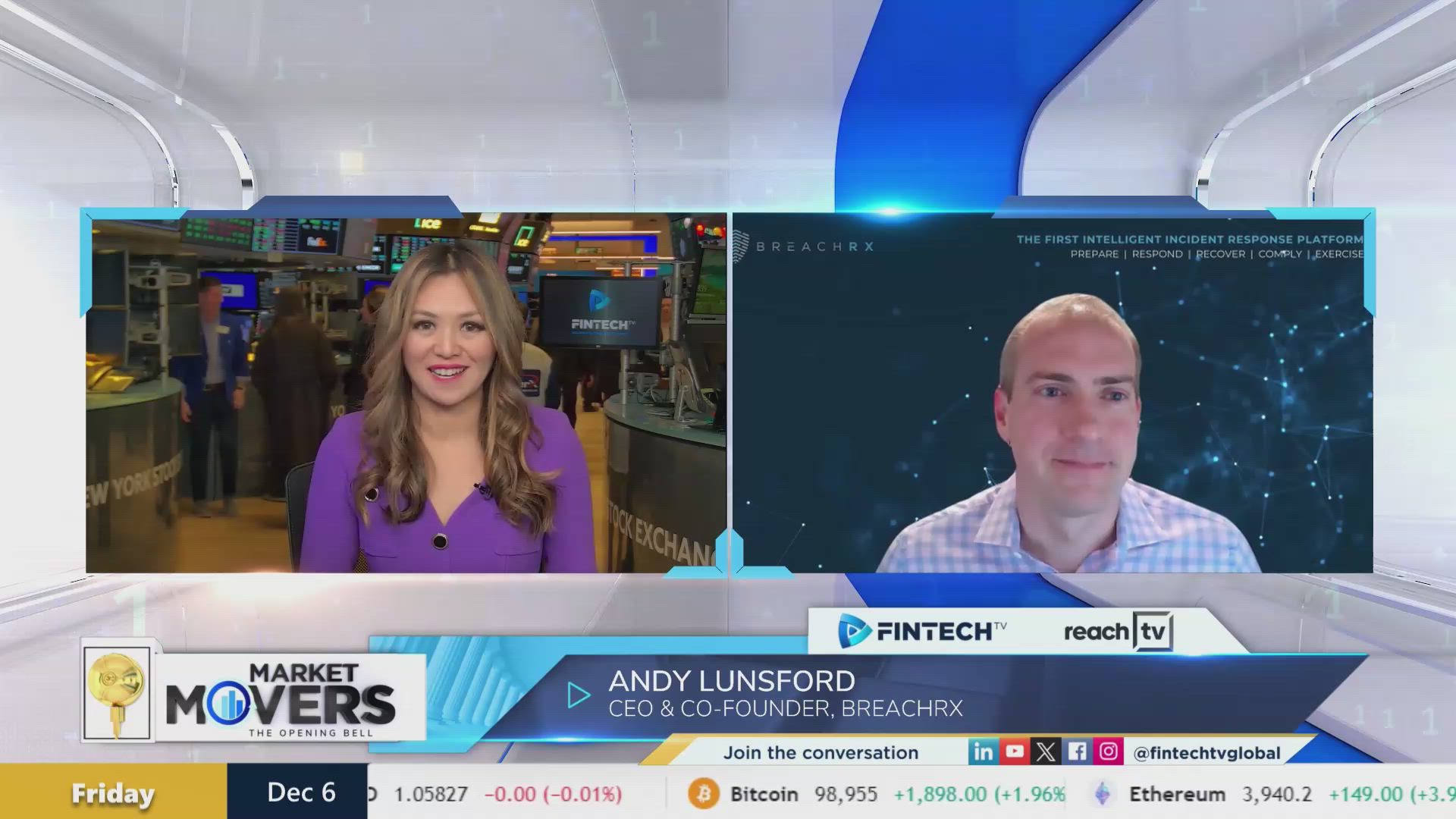 NY State’s new cybersecurity rules impact on financial institutions with Andy Lunsford, CEO & Co-Founder of BreachRX