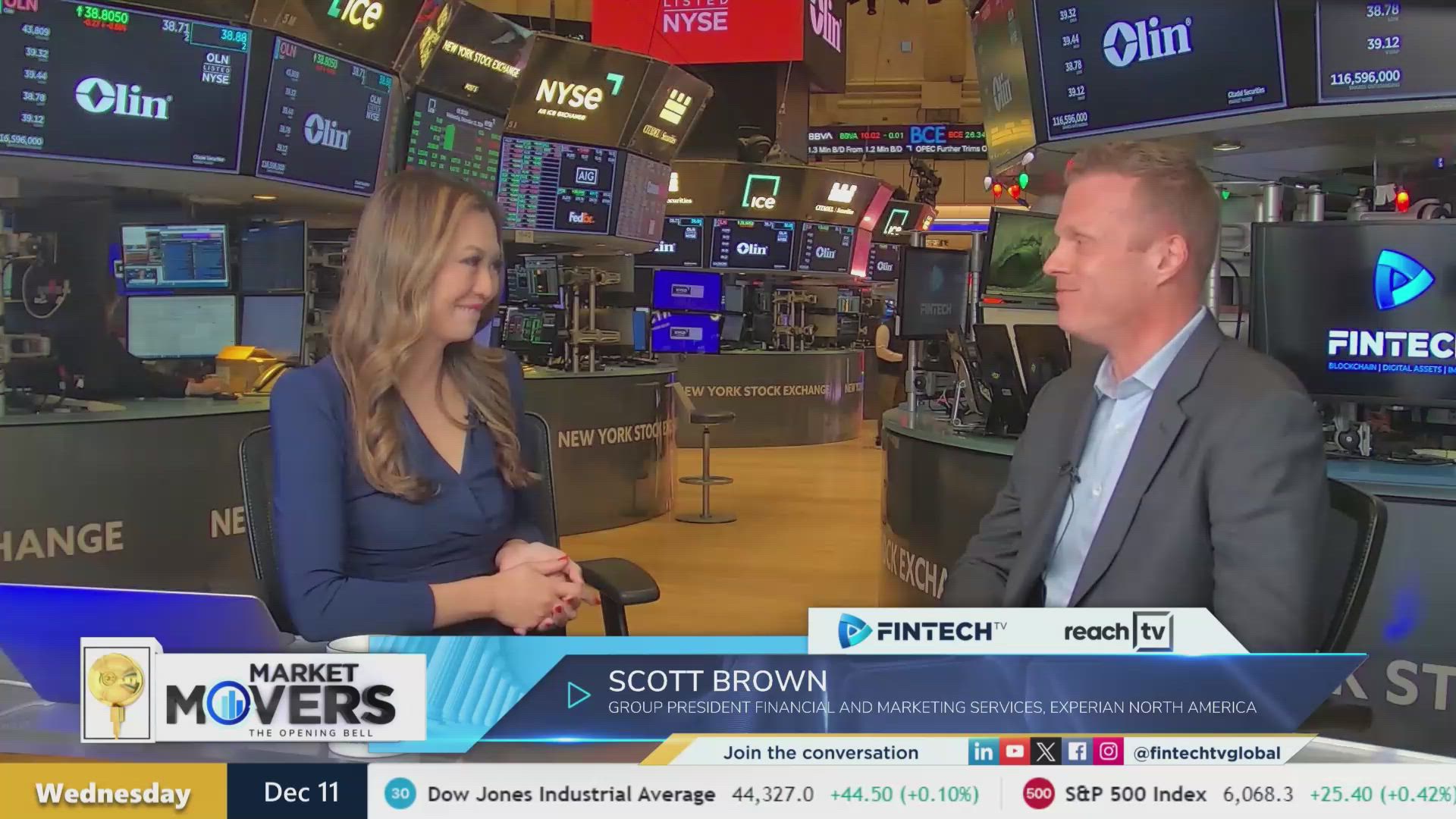 Integrating B2B & B2C models in modern finance with Scott Brown, Group President for Experian North America