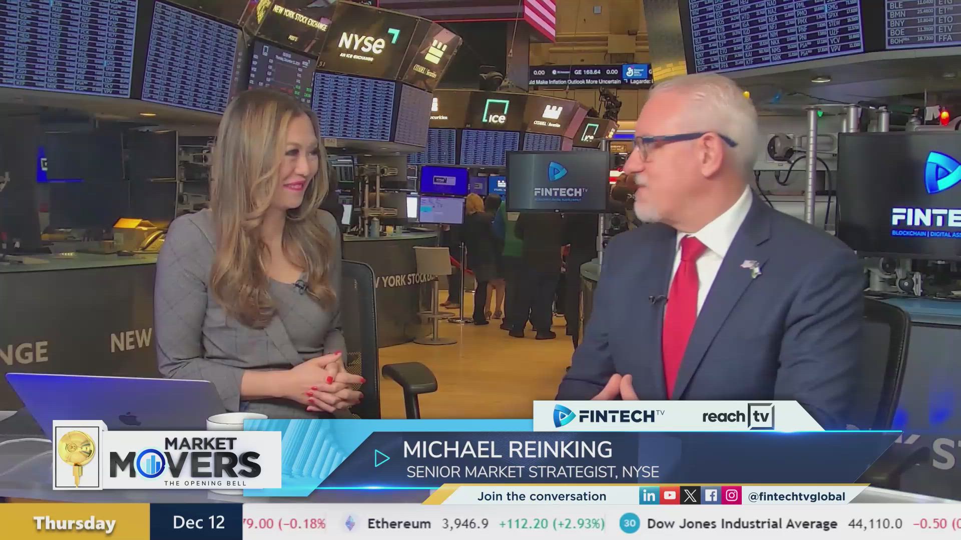 CPI, PPI & jobs data ahead of next week’s fed meeting with Michael Reinking, Senior Market Strategist at NYSE