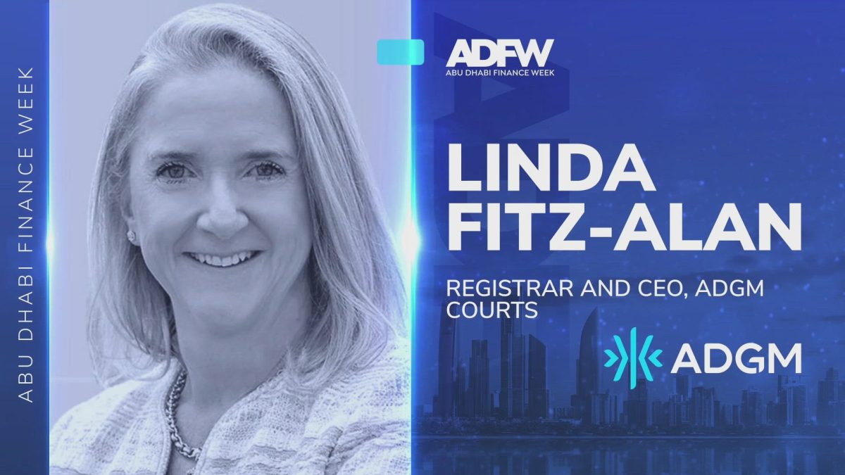 Supporting digital asset regulation with Linda Fitz-Alan, Registrar and CEO  at ADGM Courts