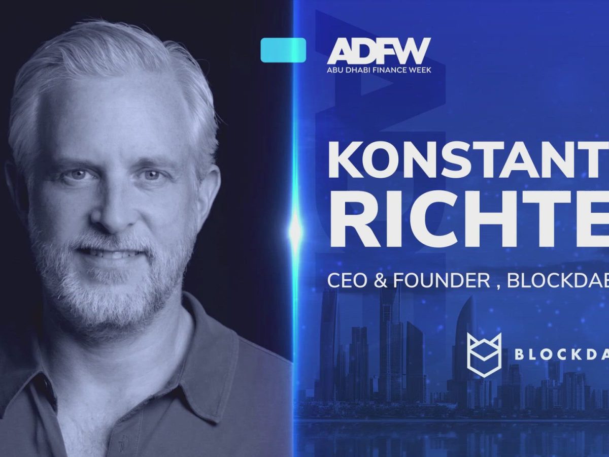 Helping institutions connect to cryptocurrency networks with Konstantin  Richter, CEO and Founder of Blockdaemon