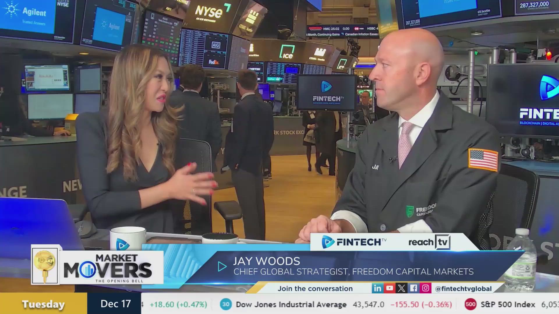 2024’s last trading week with Jay Woods, Chief Global Strategist at Freedom Capital Markets