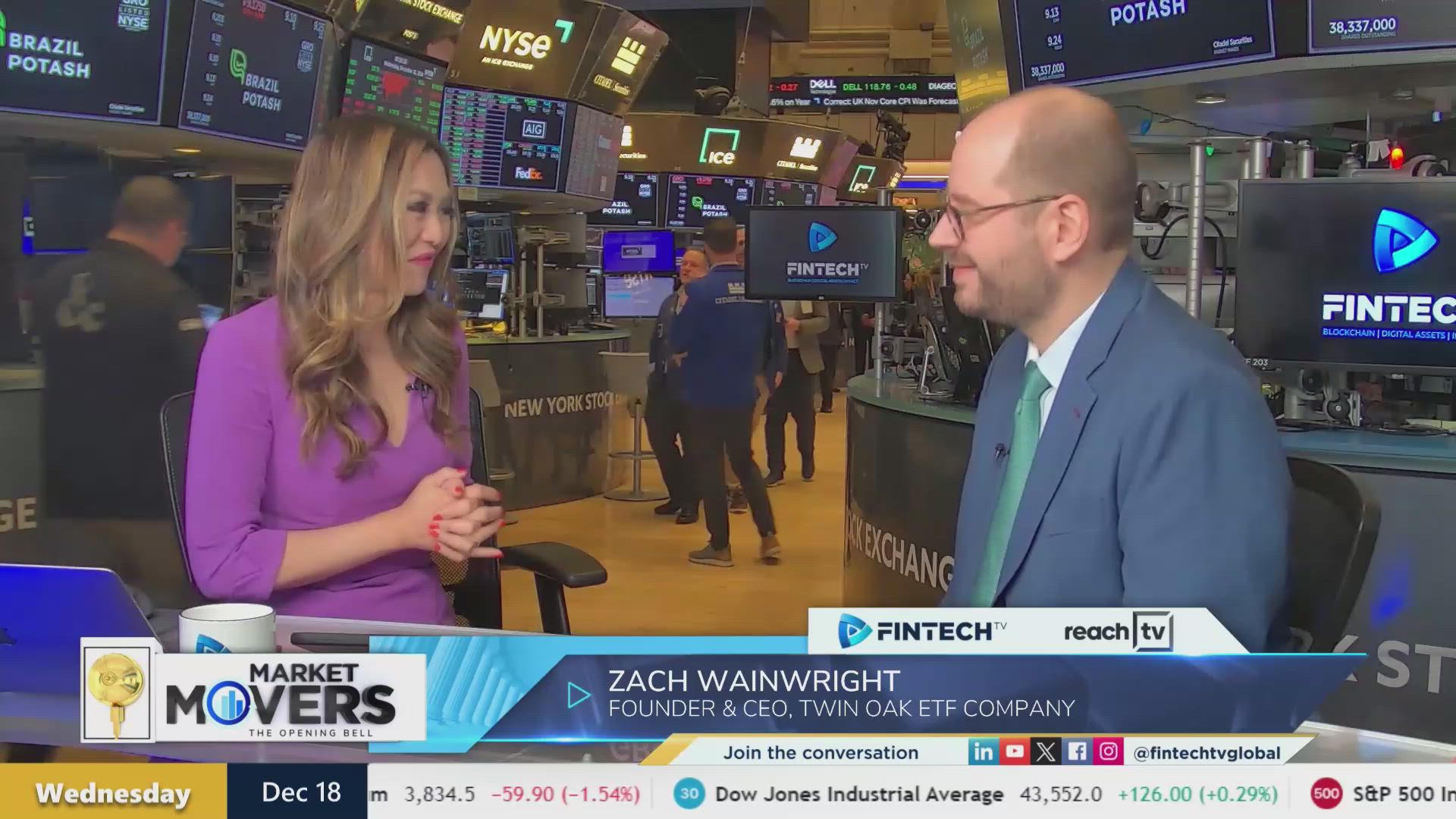 ETF innovation and record 2024 inflows with Zach Wainwright, Founder & CEO of Twin Oak ETF Company