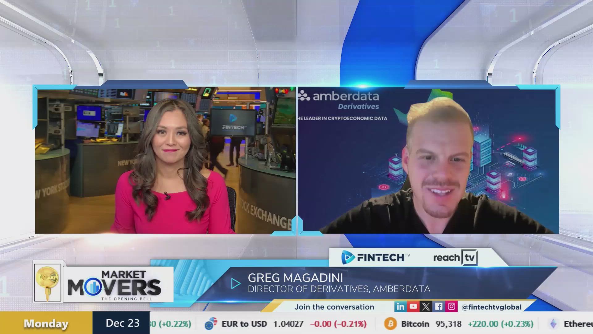 Fed’s evolving stance on crypto & stablecoins with Greg Magadini, Director of Derivatives at Amberdata