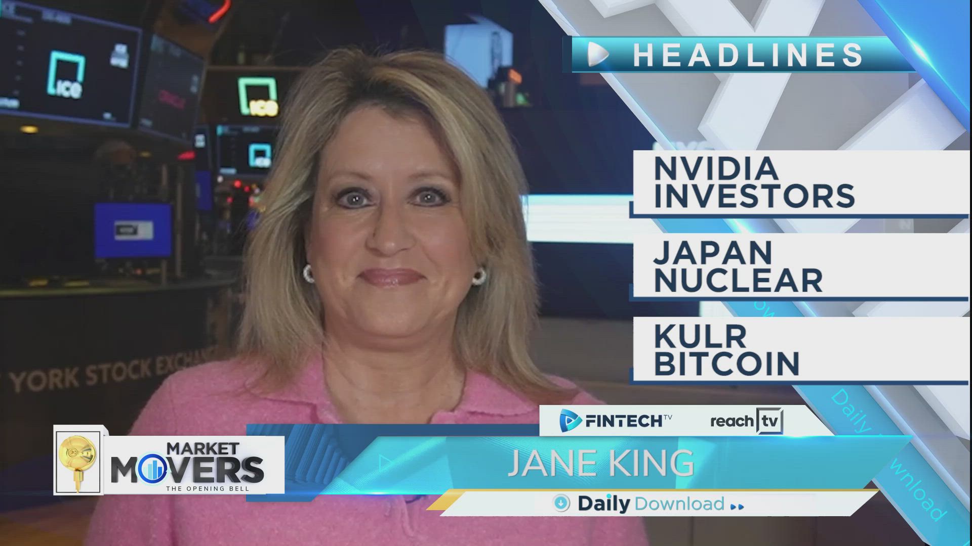 Nvidia Investors, Japan Nuclear, KURL Bitcoin