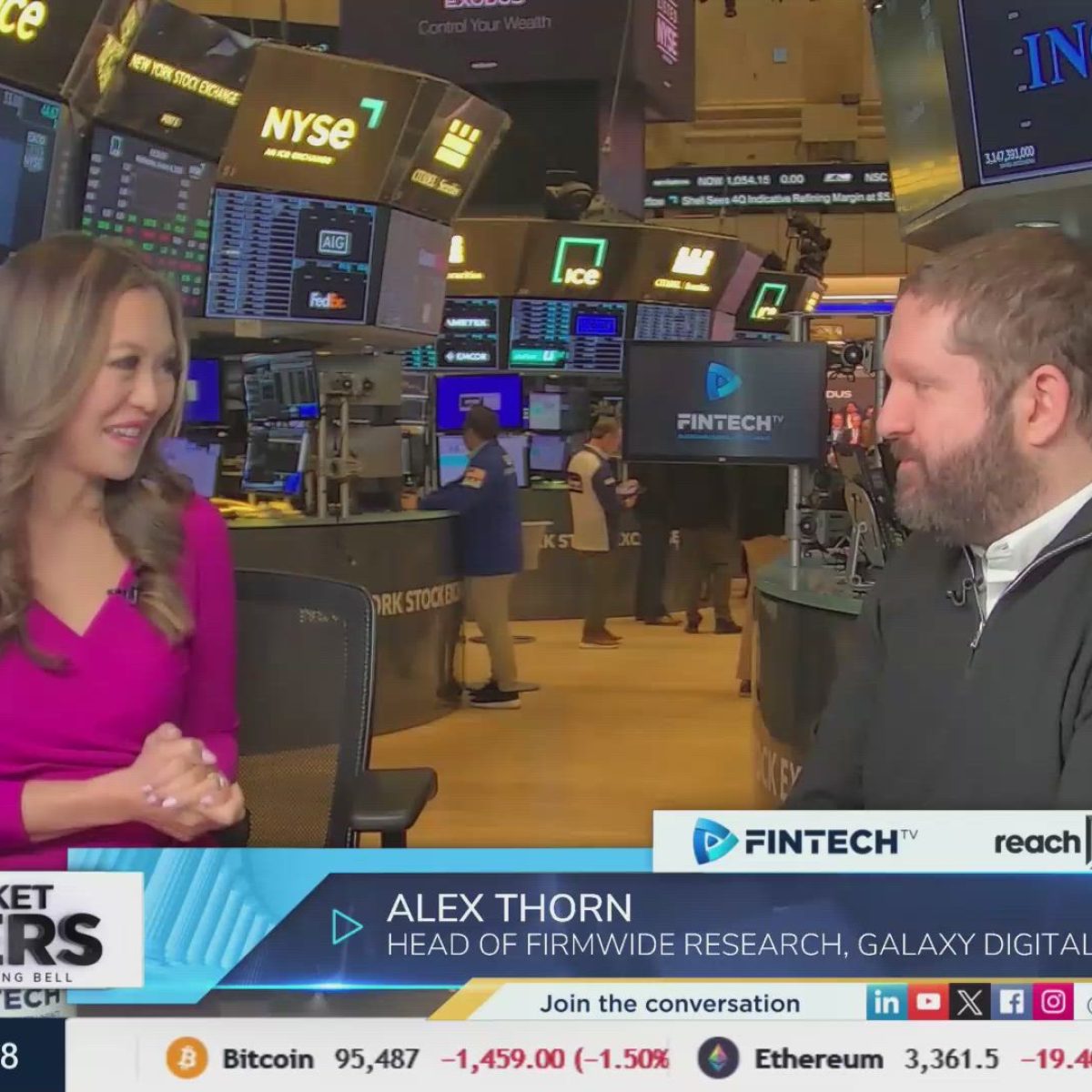 Crypto in 2025, stablecoin regulations, and a BTC strategic reserve? with  Alex Thorn, Head of Firmwide Research at Galaxy Digital