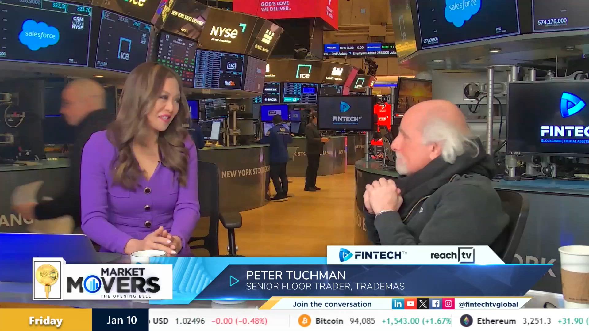 Peter Tuchman on December’s jobs data & chip stock volatility