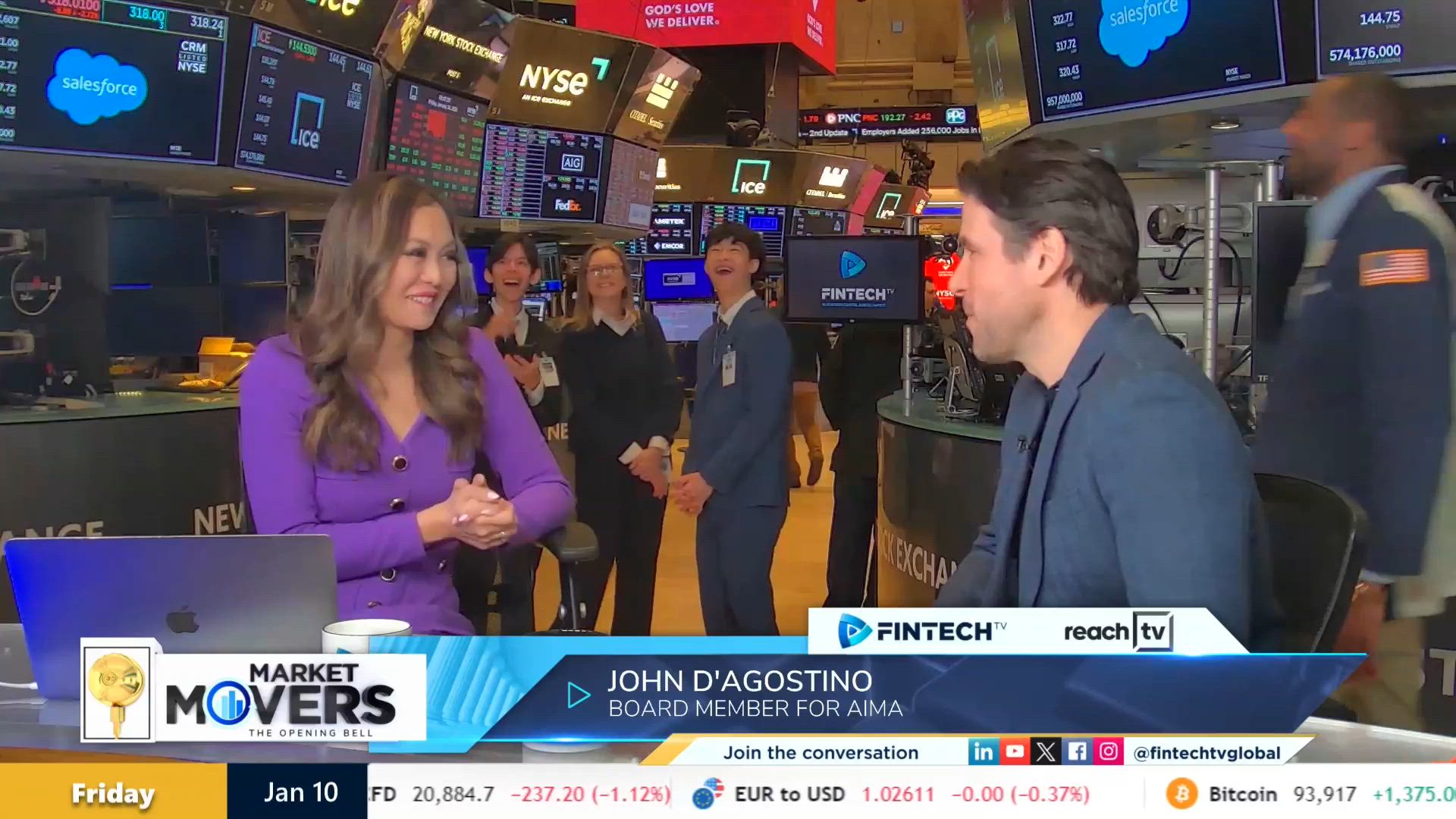 Debanking & regulatory advances in crypto with John D’Agostino, Board Member for AIMA