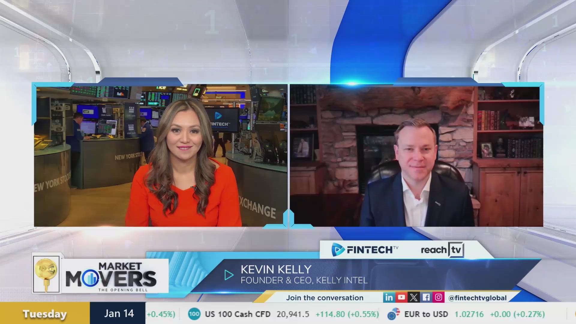 Markets open following PPI report with Kevin Kelly