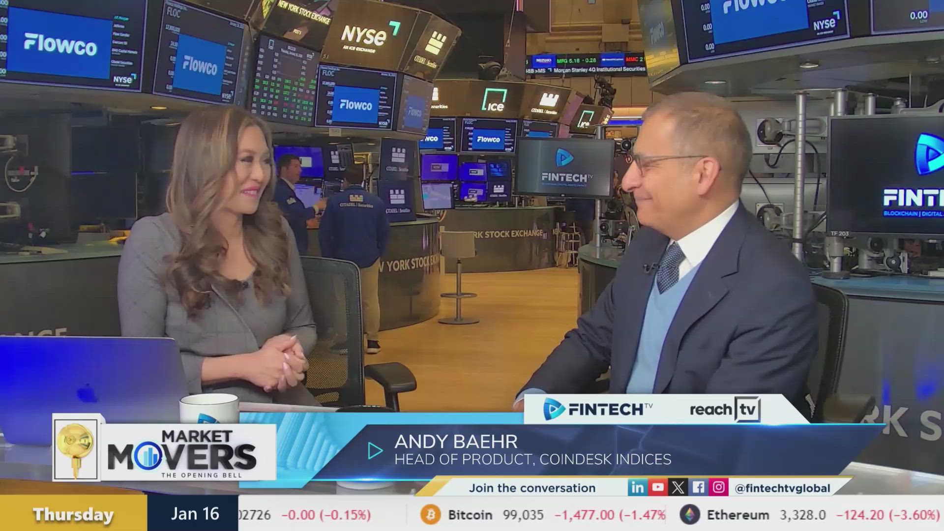 Bitcoin regains 100k as crypto market responds to economic data with Andy Baehr