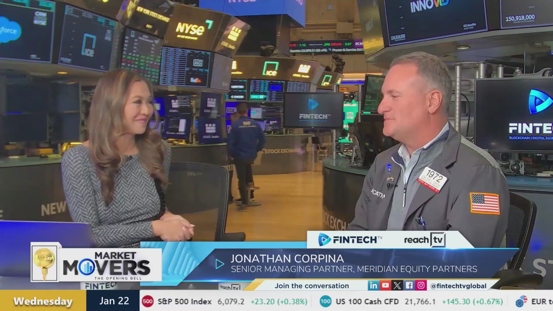 U.S. stocks rising to begin 2025 with Jonathan Corpina